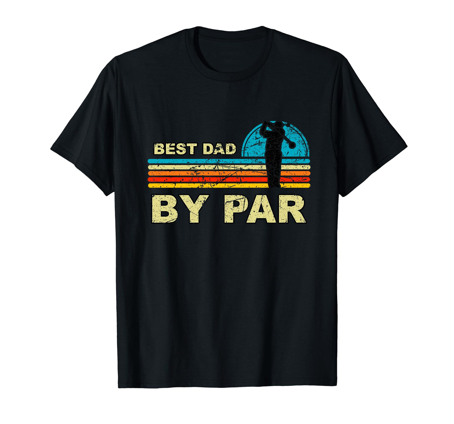 Fathers Day Golf Best Dad Par Golfing T-Shirt - Graphic Print for Adults - T-Shirt, Sweatshirt, Hoodie