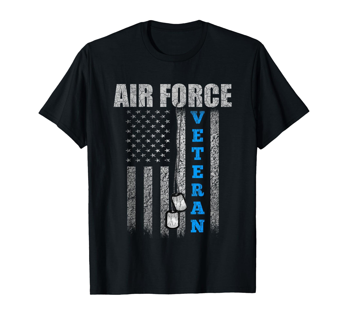 Veteran Us Air Force American Flag T-Shirt - Minimalist Print for Adults - T-Shirt, Sweatshirt, Hoodie
