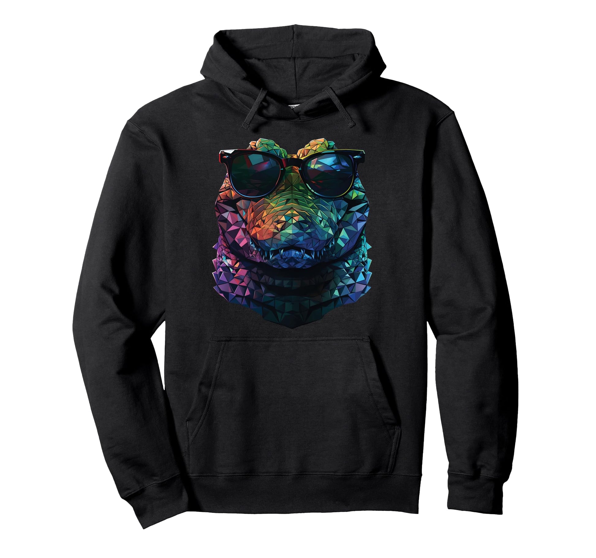 Alligator Dad Mom Sunglasses Alligator Hoodie - Casual Everyday Wear Unisex - T-Shirt, Sweatshirt, Hoodie