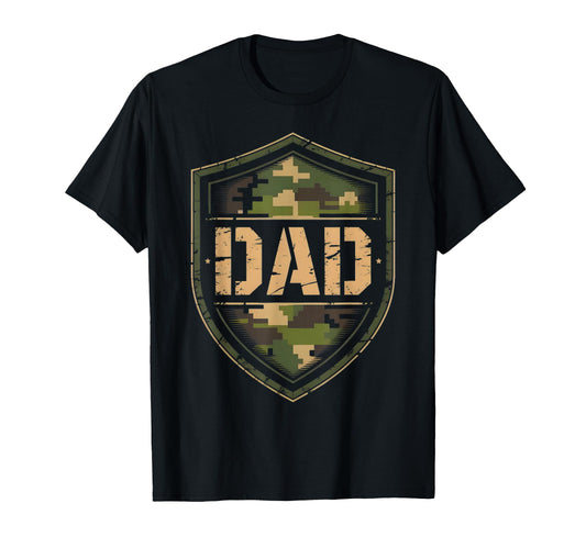 Camo Dad Pocket Camouflage Dad T-Shirt - Streetwear Style for Adults - T-Shirt, Sweatshirt, Hoodie