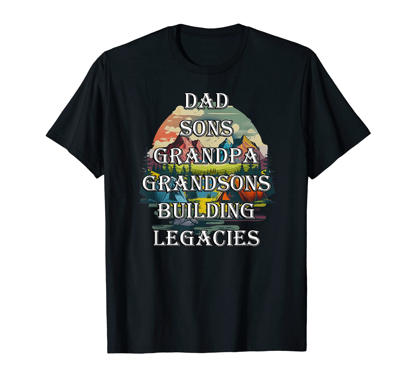Mens Dad Sons Grandpa Grandsons T-Shirt - Streetwear Style for Adults - T-Shirt, Sweatshirt, Hoodie