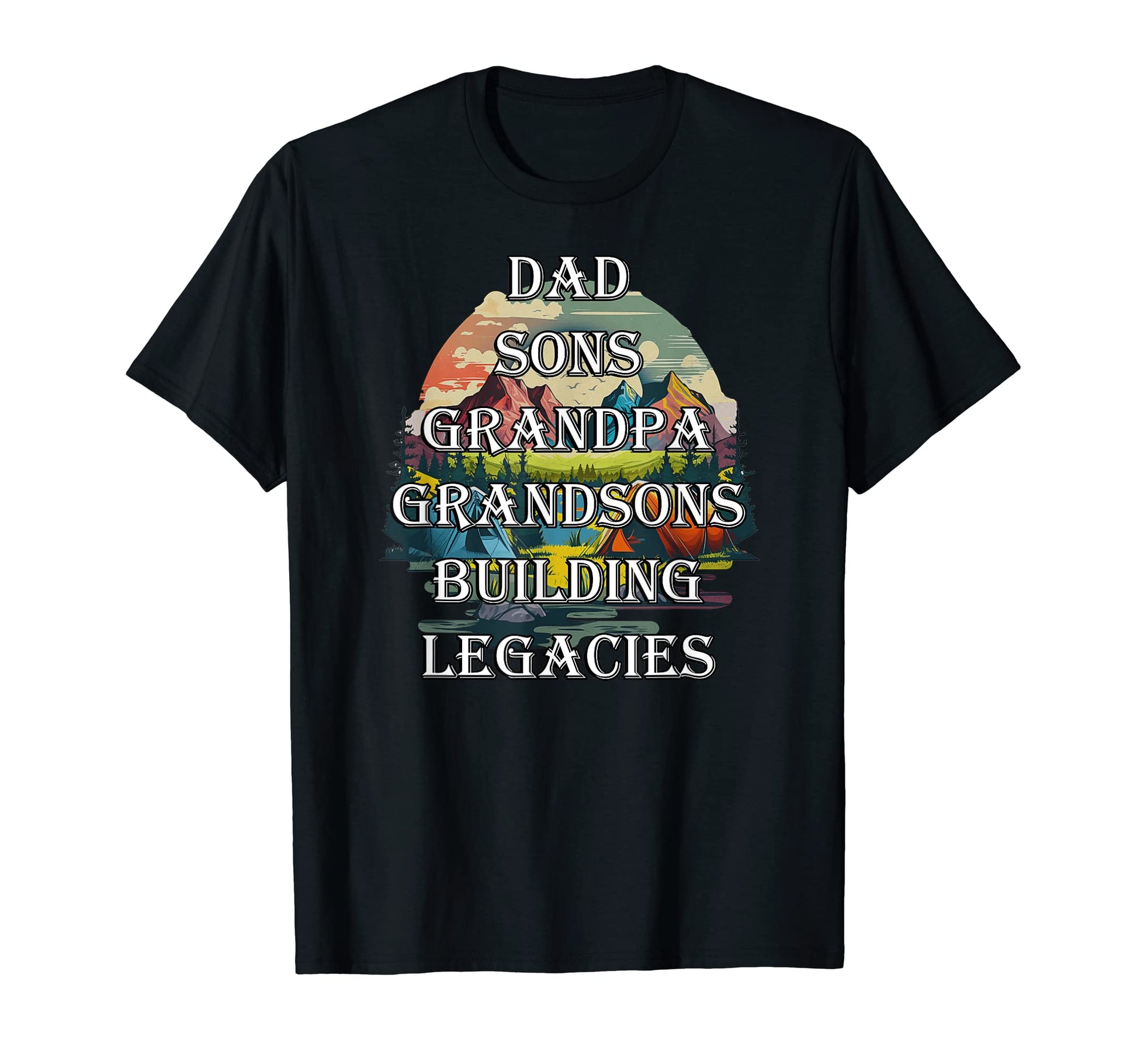 Mens Dad Sons Grandpa Grandsons T-Shirt - Streetwear Style for Adults - T-Shirt, Sweatshirt, Hoodie