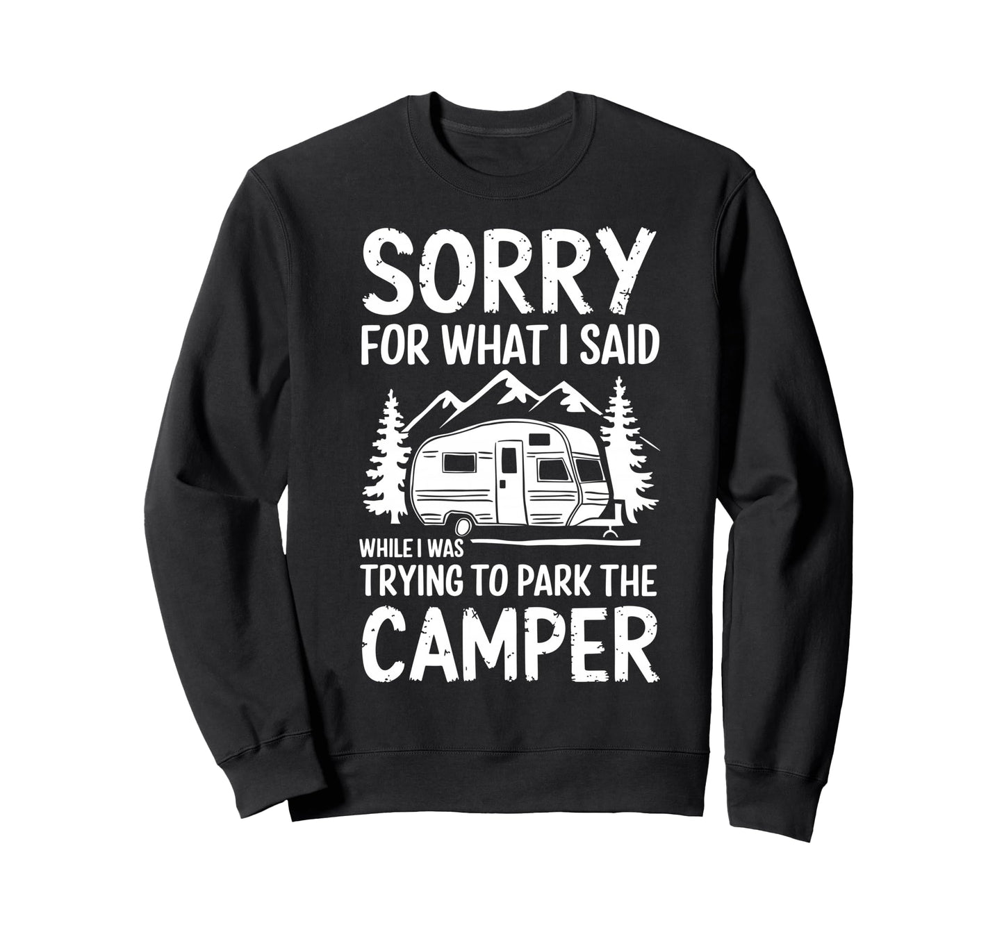 Sorry What I Said When I Was Park Sweatshirt - Aesthetic Graphic Unisex - T-Shirt, Sweatshirt, Hoodie