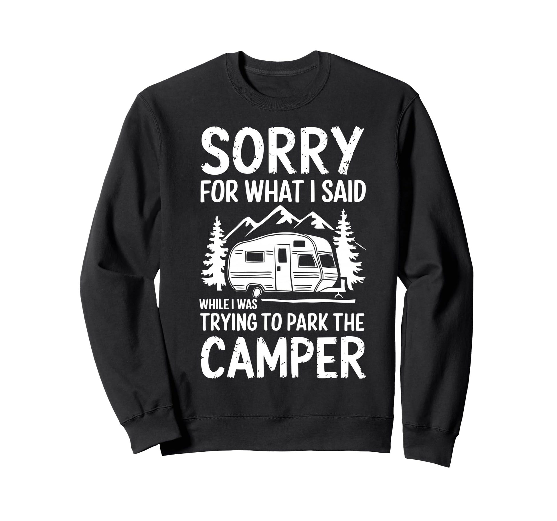 Sorry What I Said When I Was Park Sweatshirt - Aesthetic Graphic Unisex - T-Shirt, Sweatshirt, Hoodie