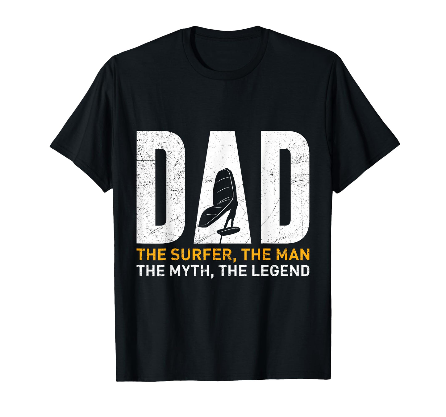 Wing Surf Dad Legend Myth Father S T-Shirt - Streetwear Style Men Women - T-Shirt, Sweatshirt, Hoodie