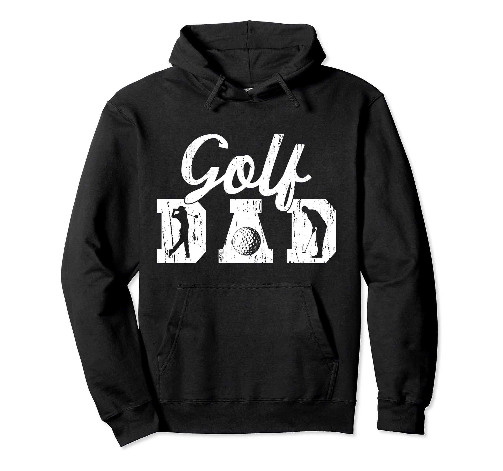Golf Dad Proud Golfer Dad Golf Player Hoodie - Custom Art Print Men Women - T-Shirt, Sweatshirt, Hoodie