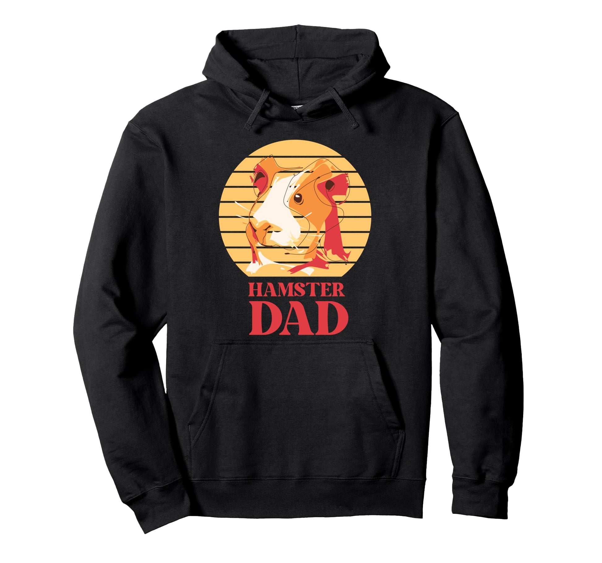 Hamster Dad Father Hamster Dad Hoodie - Streetwear Style Unisex - T-Shirt, Sweatshirt, Hoodie