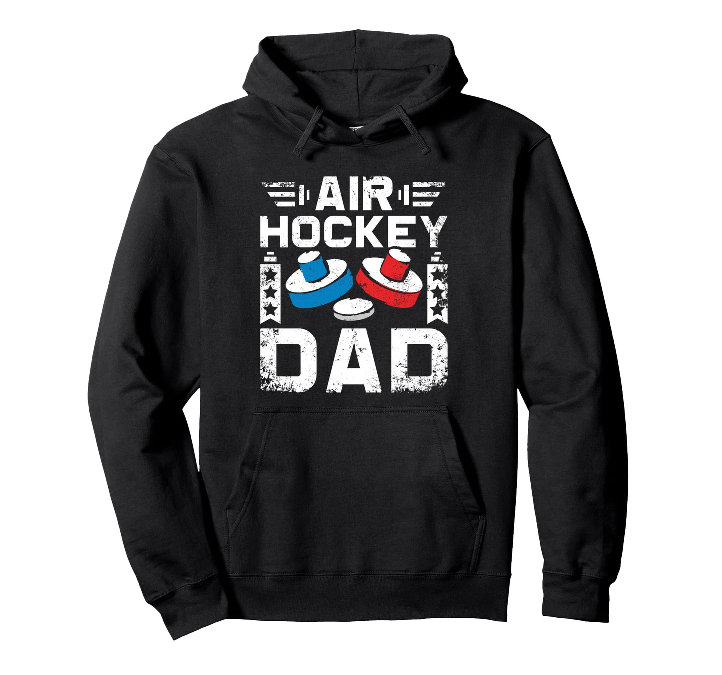 Fathers Day Air Hockey Dad Game Hoodie - Novelty Apparel for Adults - T-Shirt, Sweatshirt, Hoodie