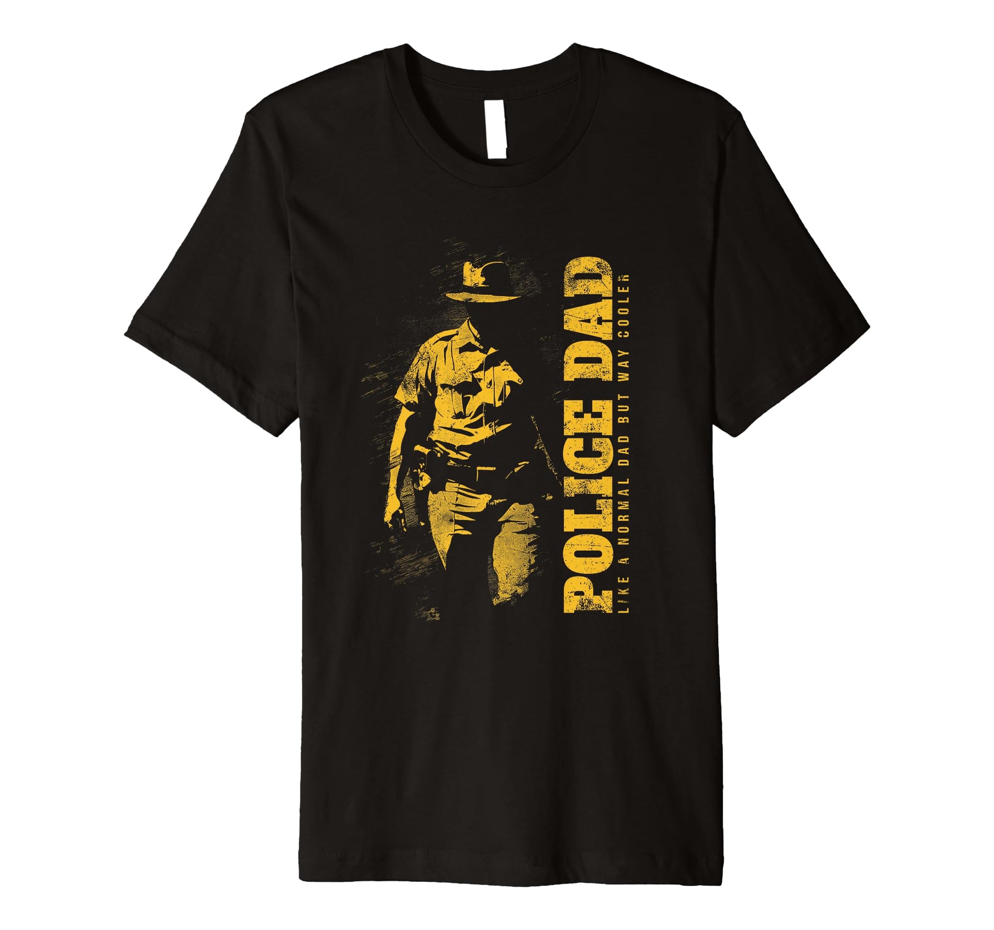 Mens Police Dad Like Normal Dad But Way T-Shirt - Graphic Print for Adults - T-Shirt, Sweatshirt, Hoodie