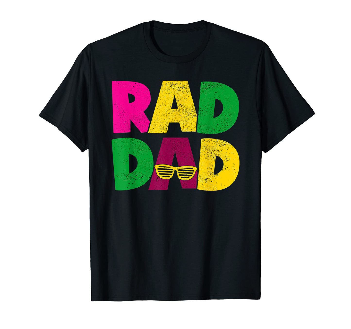 Mens Rad Dad Funny 1980S 80S Dads T-Shirt - Streetwear Style Men Women - T-Shirt, Sweatshirt, Hoodie