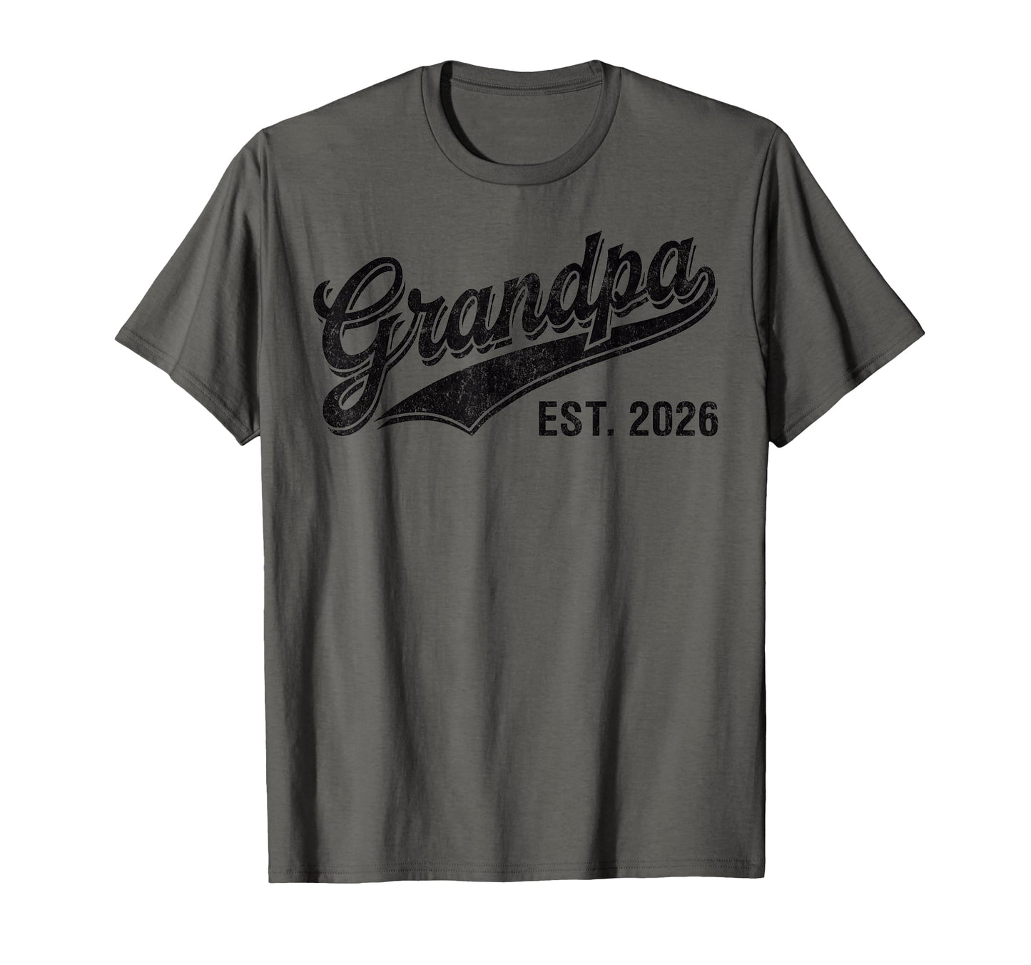Mens Promoted To Grandpa Est 2026 T-Shirt - Casual Everyday Wear Unisex - T-Shirt, Sweatshirt, Hoodie