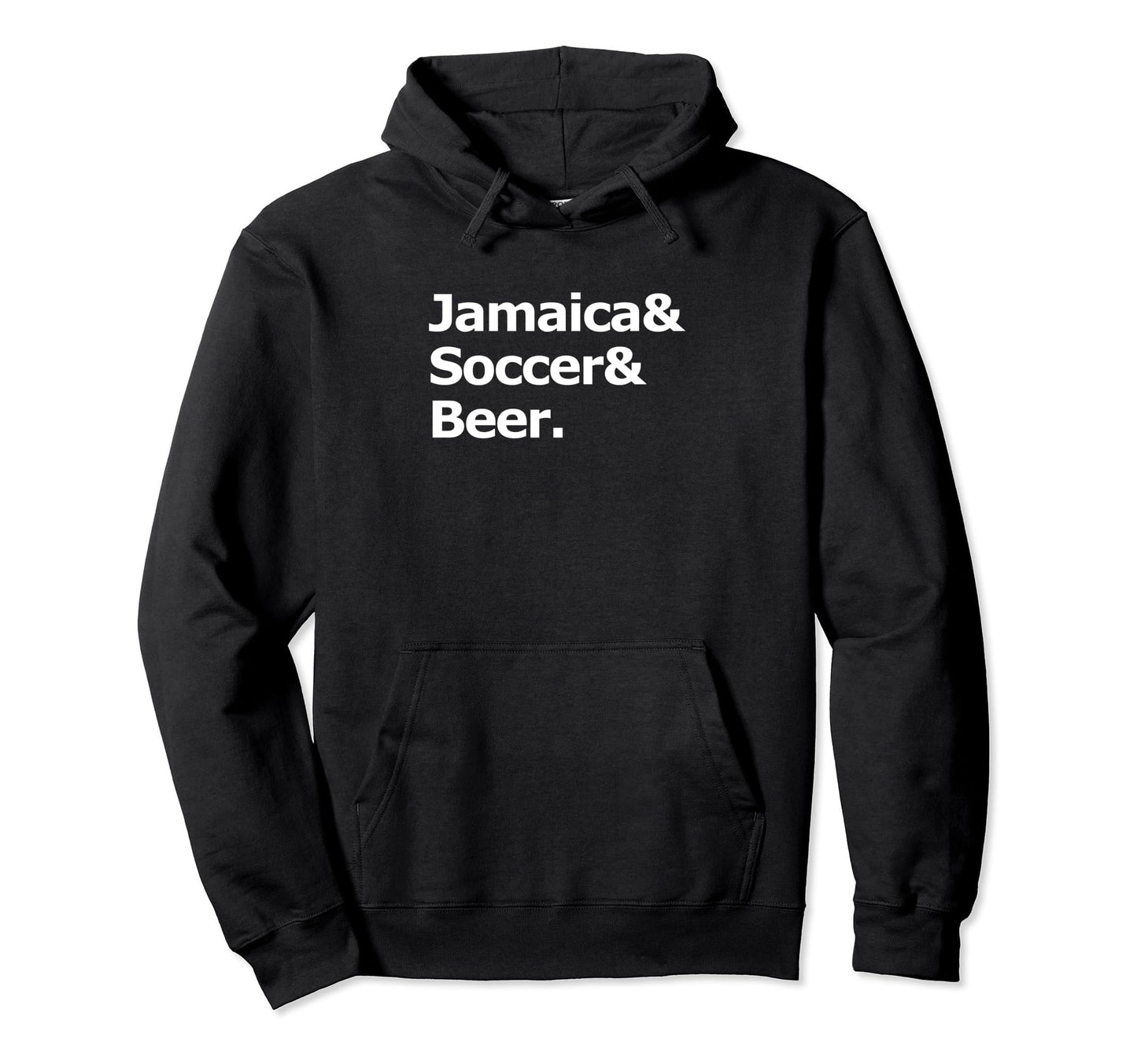 Jamaica Soccer Beer Football Jamaican Roots Hoodie - Graphic Print Unisex - T-Shirt, Sweatshirt, Hoodie