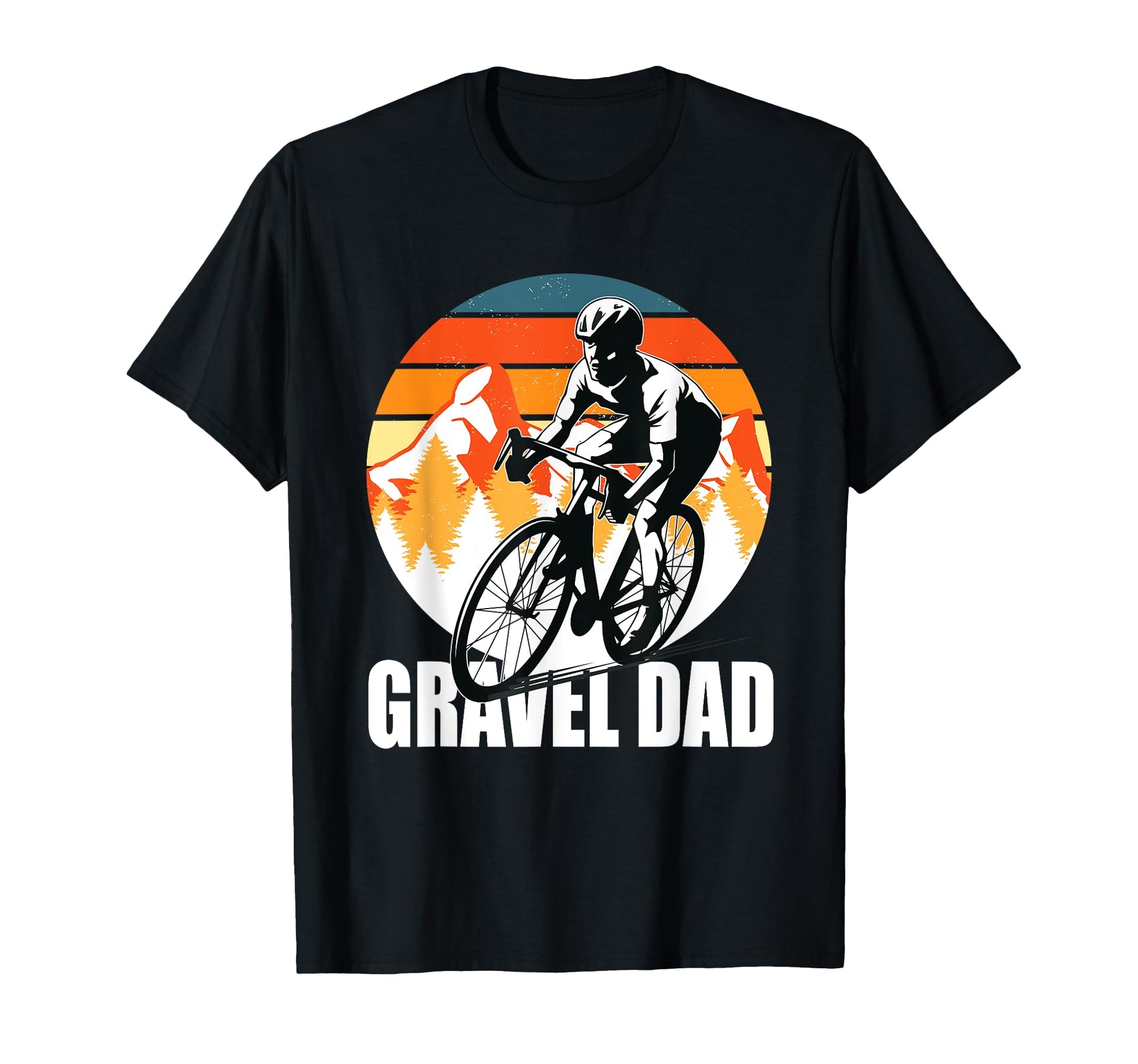 Gravel Dad Ride Gravel Gravel Bike T-Shirt - Graphic Print for Adults - T-Shirt, Sweatshirt, Hoodie