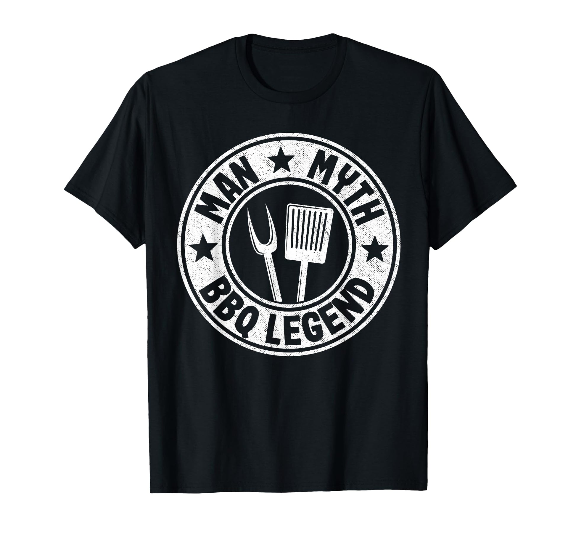 Myth Bbq Legend Dad Barbecue T-Shirt - Custom Art Print for Adults - T-Shirt, Sweatshirt, Hoodie