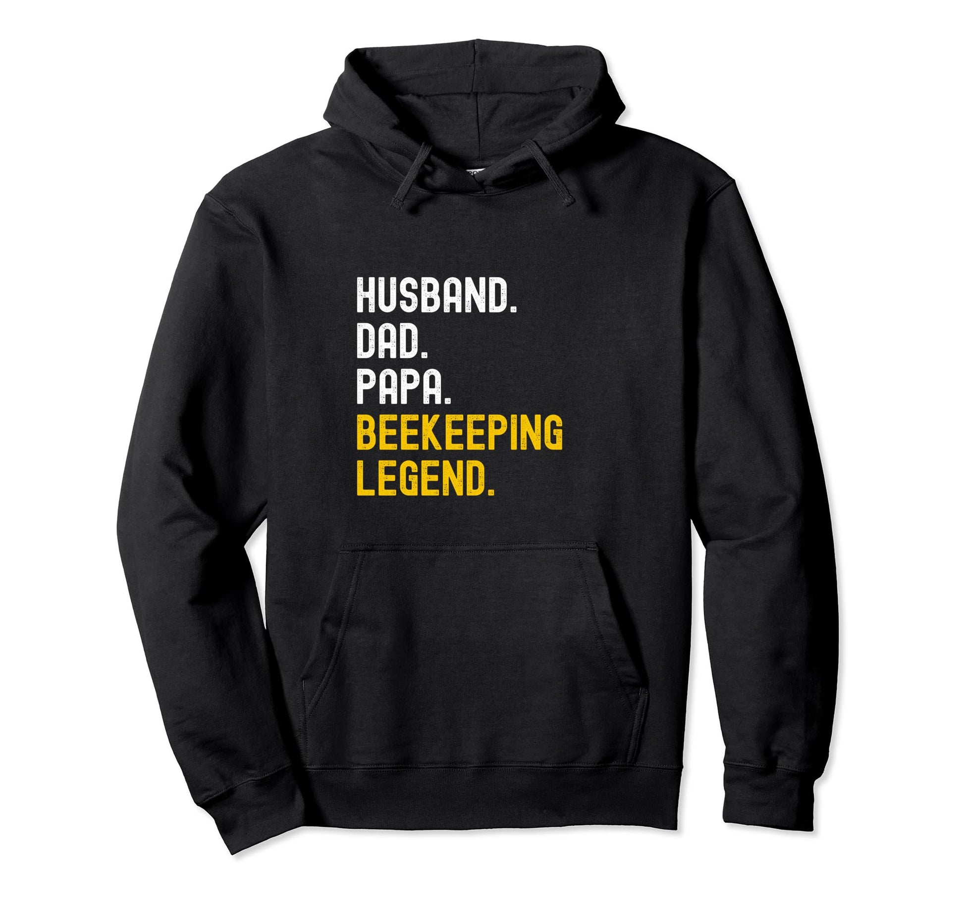 Papa Bee Dad Husband Beekeeper Hoodie - Casual Everyday Wear Men Women - T-Shirt, Sweatshirt, Hoodie