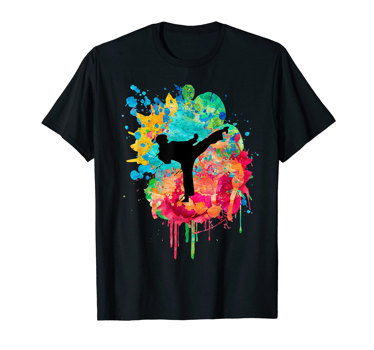 Martial Arts And Training Pop Art T-Shirt - Graphic Print Men Women - T-Shirt, Sweatshirt, Hoodie