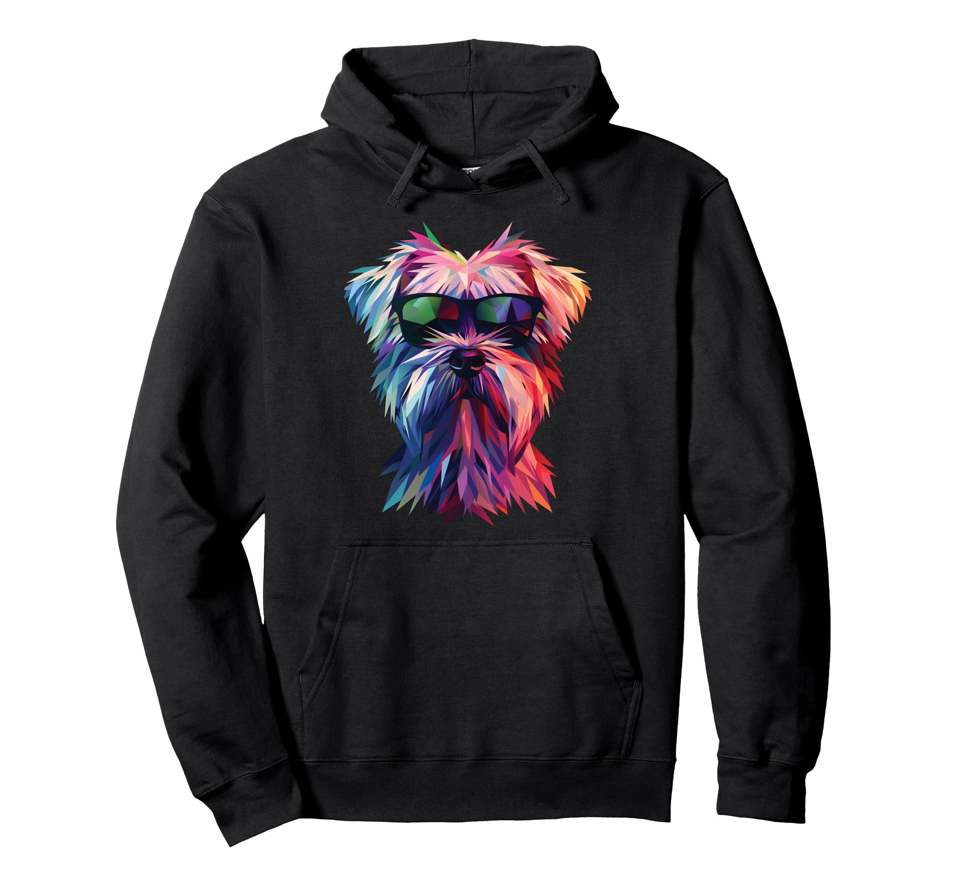 Dog Dad Mom Sunglasses Maltese Hoodie - Unique Graphic for Adults - T-Shirt, Sweatshirt, Hoodie