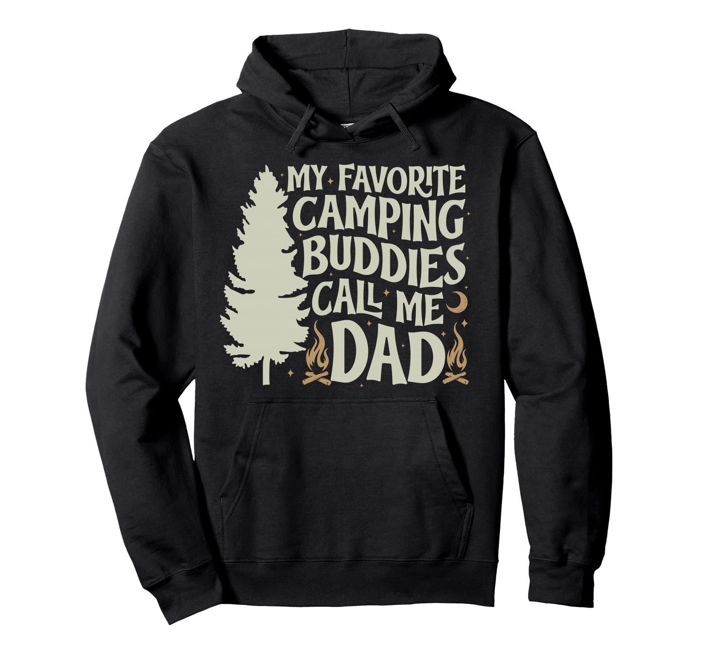 My Favorite Camping Buddies Dad And Son Hoodie - Trendy Graphic Unisex - T-Shirt, Sweatshirt, Hoodie