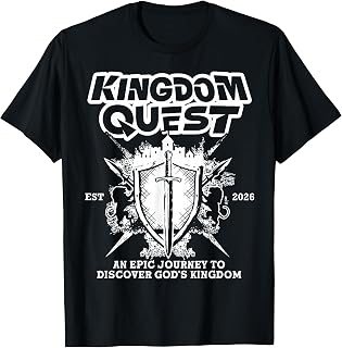 Kingdom Quest Vbs 2026 Vacation Bible School Church Camp T-Shirt Unisex T-shirt, Sweatshirt, Hoodie, Long Sleeve Tee - T-Shirt, Sweatshirt, Hoodie