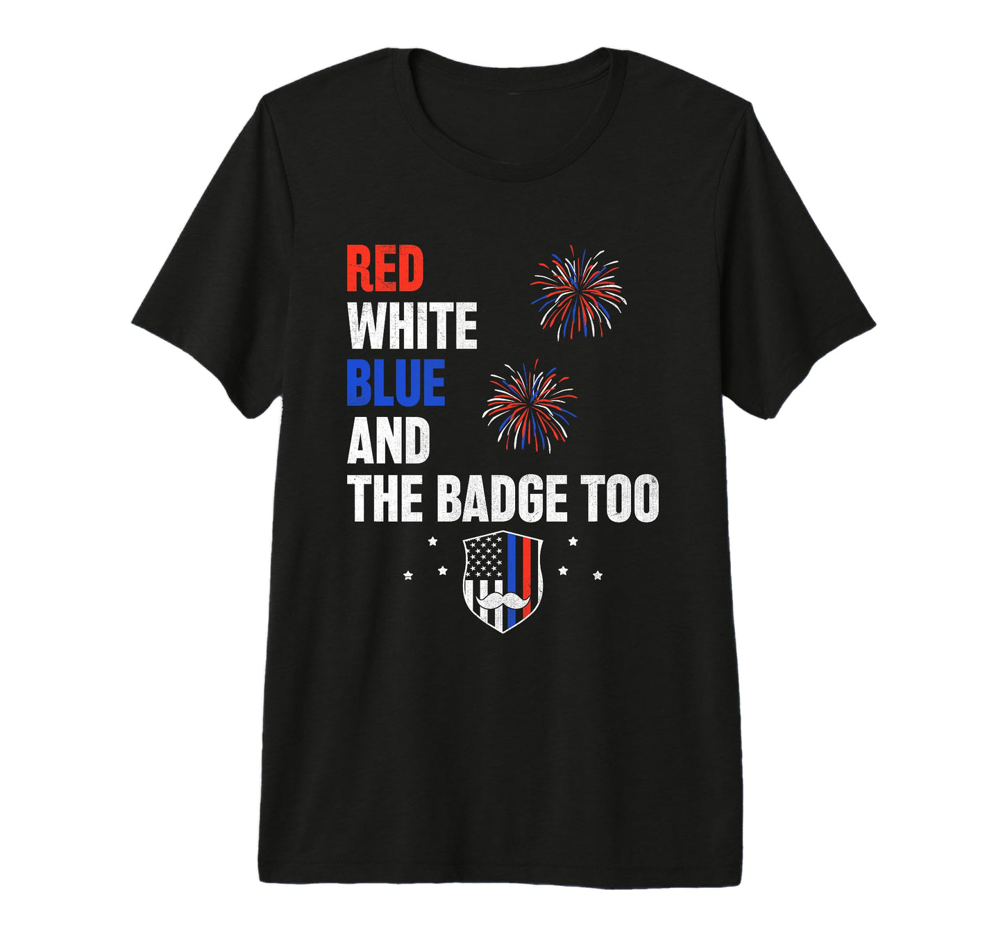 Funny Police Dad 4Th July T-Shirt - Casual Everyday Wear Men Women - T-Shirt, Sweatshirt, Hoodie