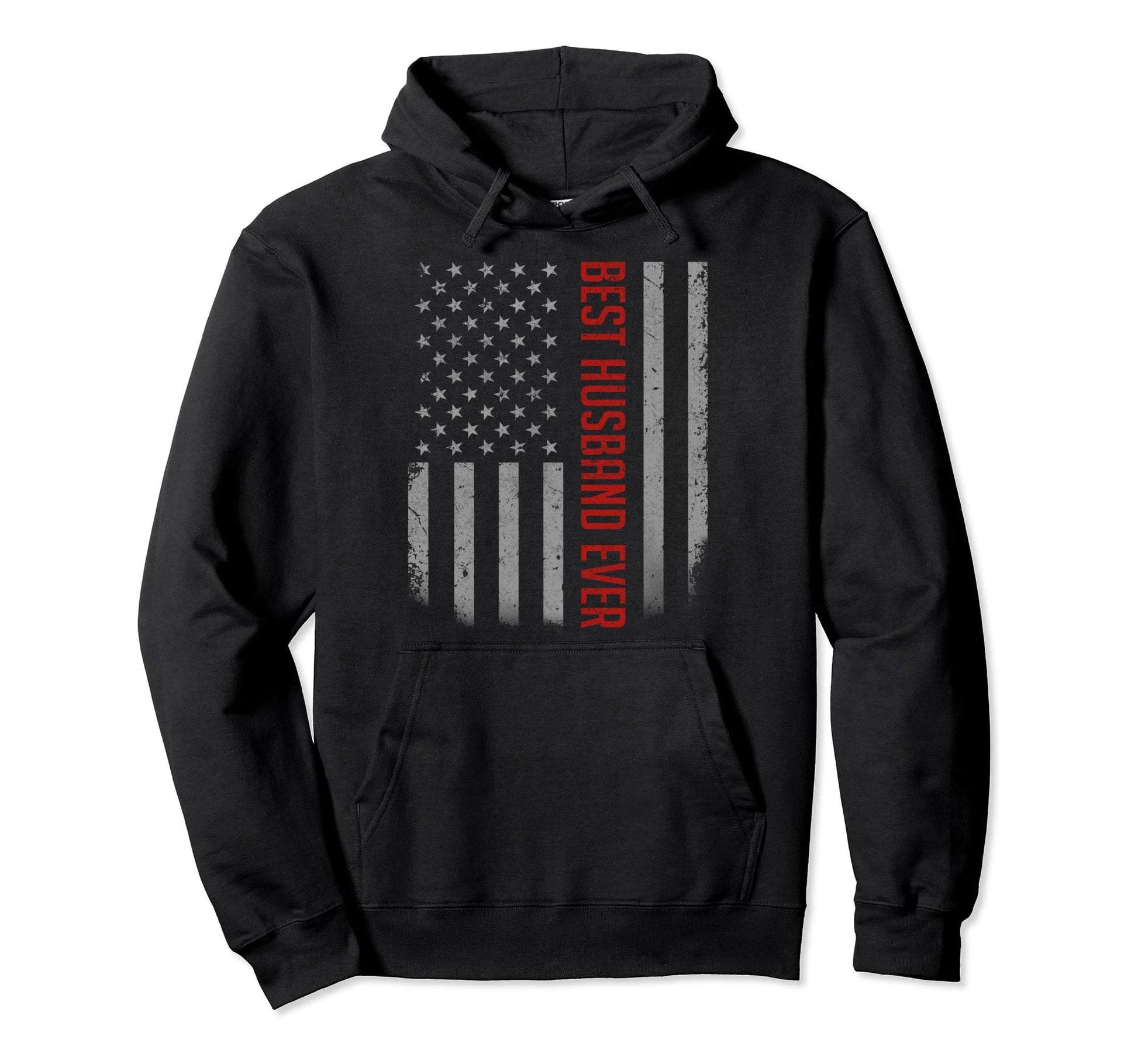 Best Husband Ever American Flag Gifts Hoodie - Streetwear Style Unisex - T-Shirt, Sweatshirt, Hoodie