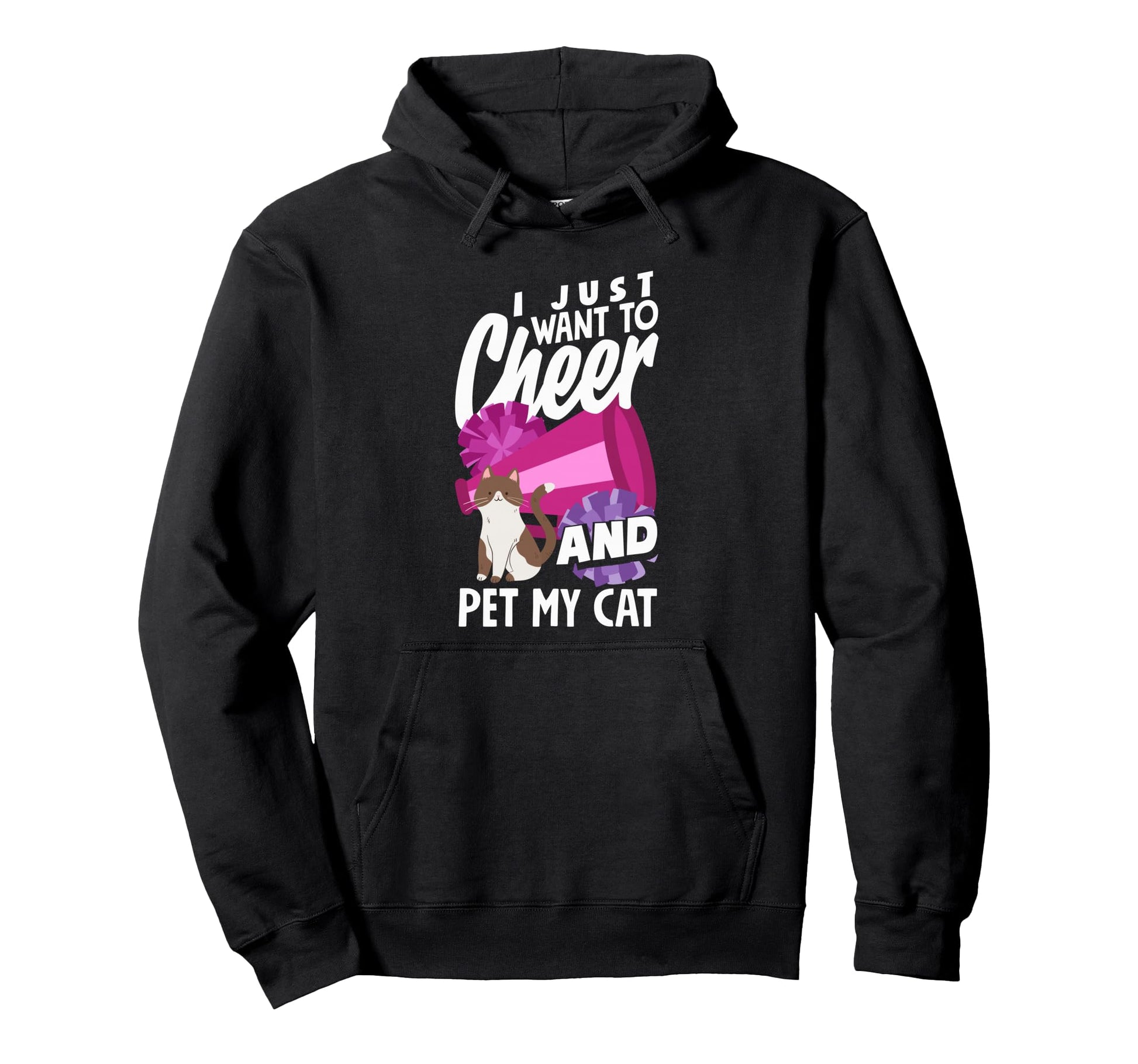 Funny Cheerleading Tie Tie Dye Cheer Hoodie - Aesthetic Graphic Unisex - T-Shirt, Sweatshirt, Hoodie