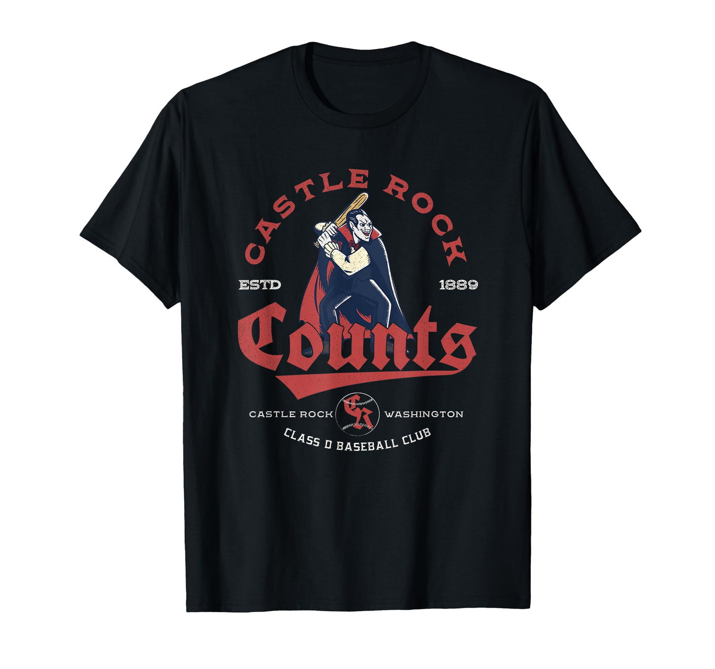 Castle Rock Counts Minor League T-Shirt - Casual Everyday Wear Men Women - T-Shirt, Sweatshirt, Hoodie