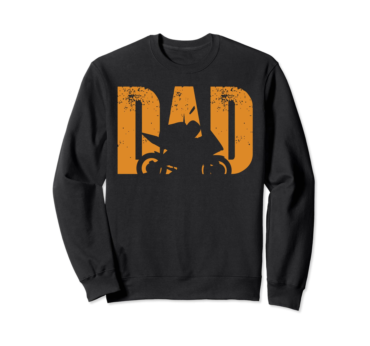Fathers Day Motorcycle Biker Hoodie - Casual Everyday Wear Men Women - T-Shirt, Sweatshirt, Hoodie