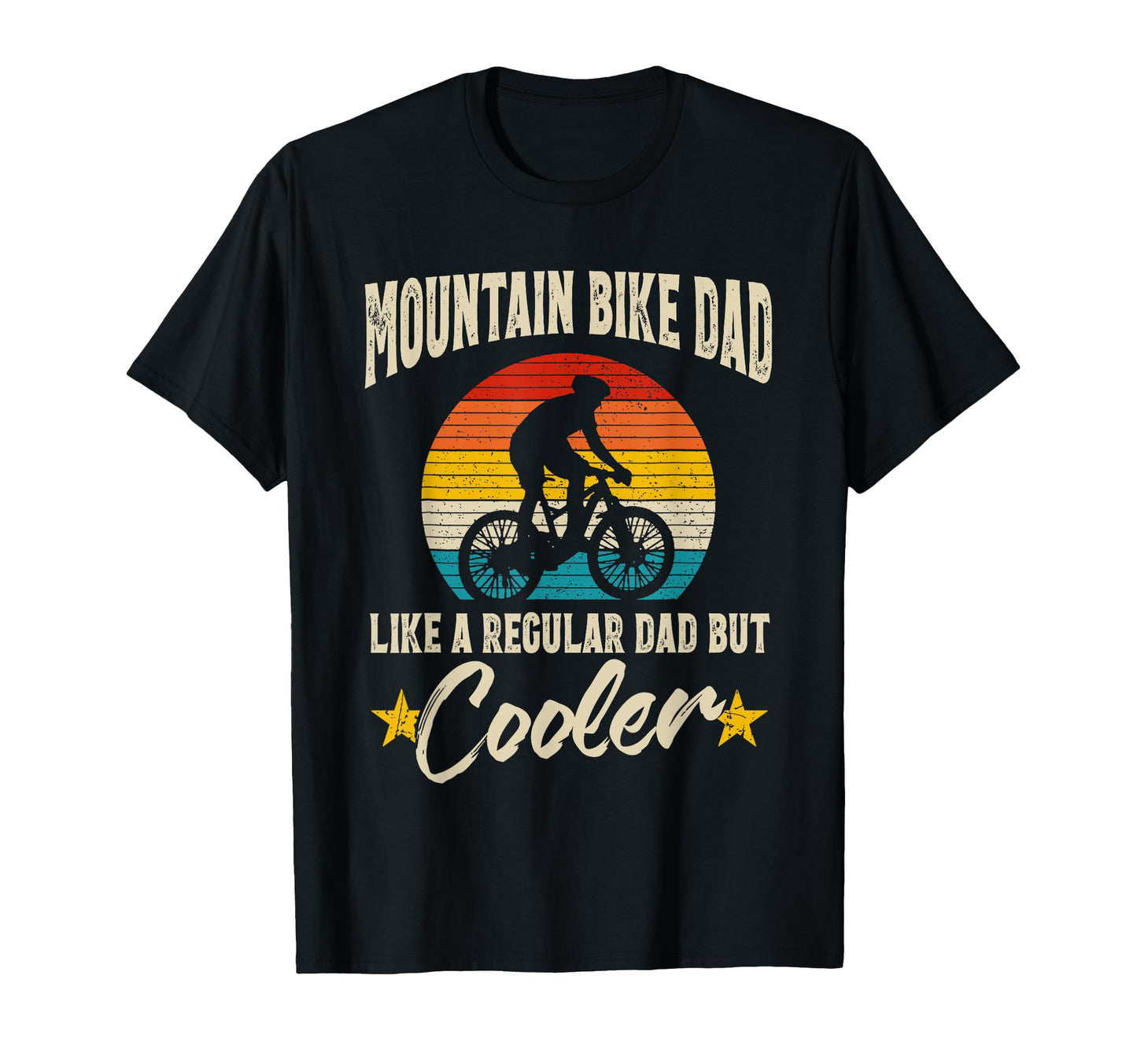 Mountain Bike Dad Funny Mtb Downhill T-Shirt - Trendy Graphic for Adults - T-Shirt, Sweatshirt, Hoodie