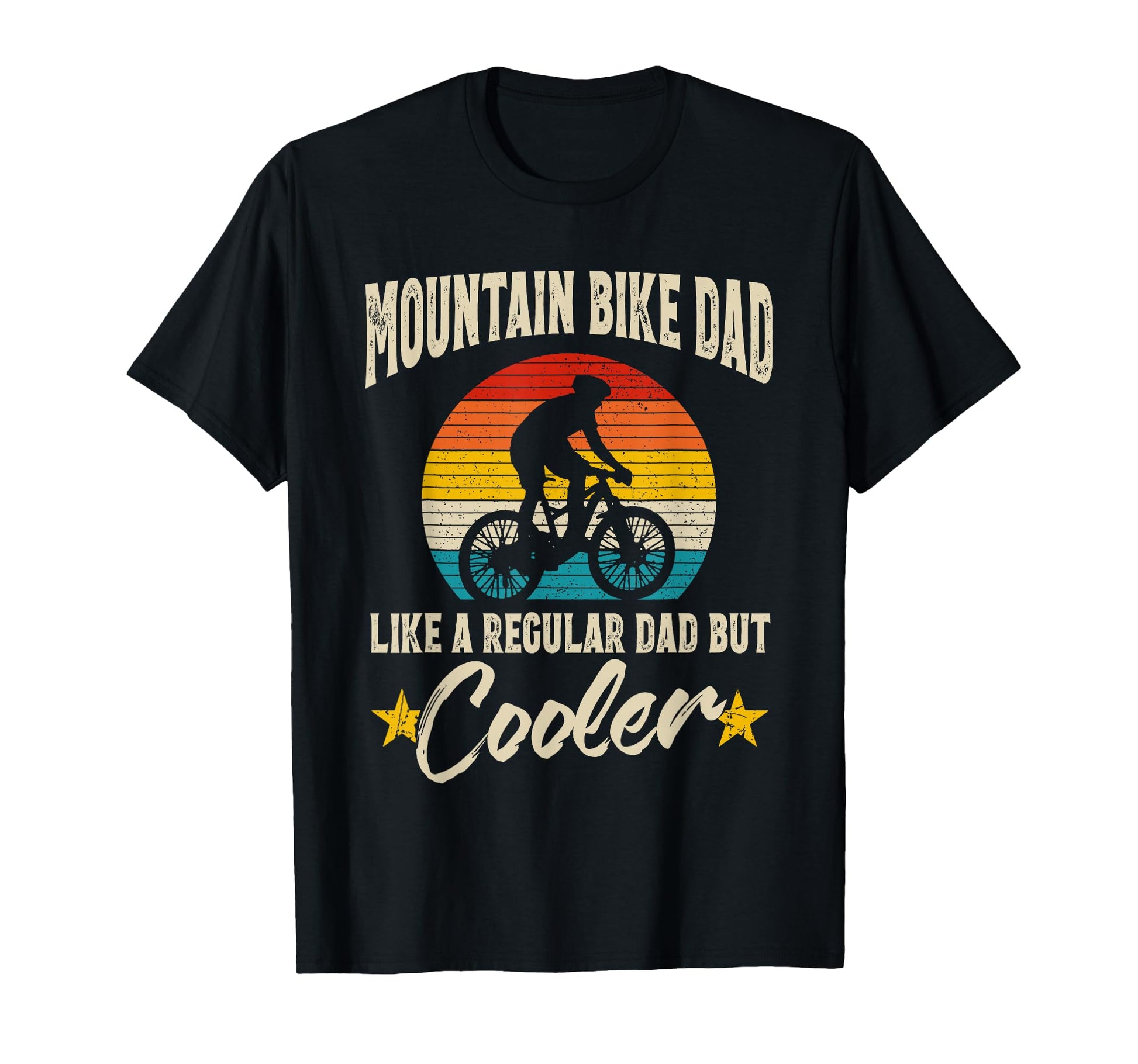 Mountain Bike Dad Funny Mtb Downhill T-Shirt - Trendy Graphic for Adults - T-Shirt, Sweatshirt, Hoodie