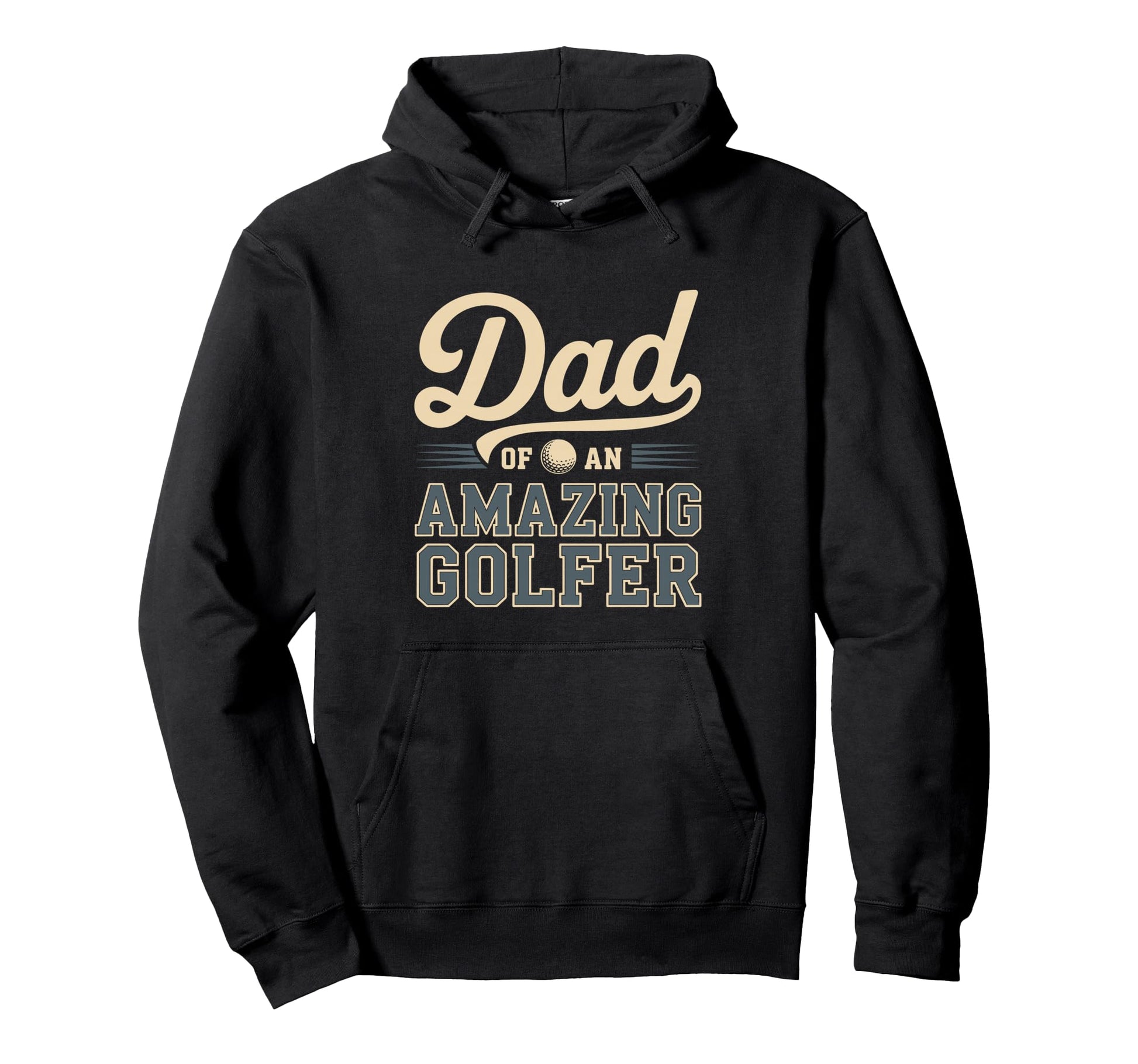Dad Amazing Golfer Funny Golf Dad Hoodie - Graphic Print Unisex - T-Shirt, Sweatshirt, Hoodie