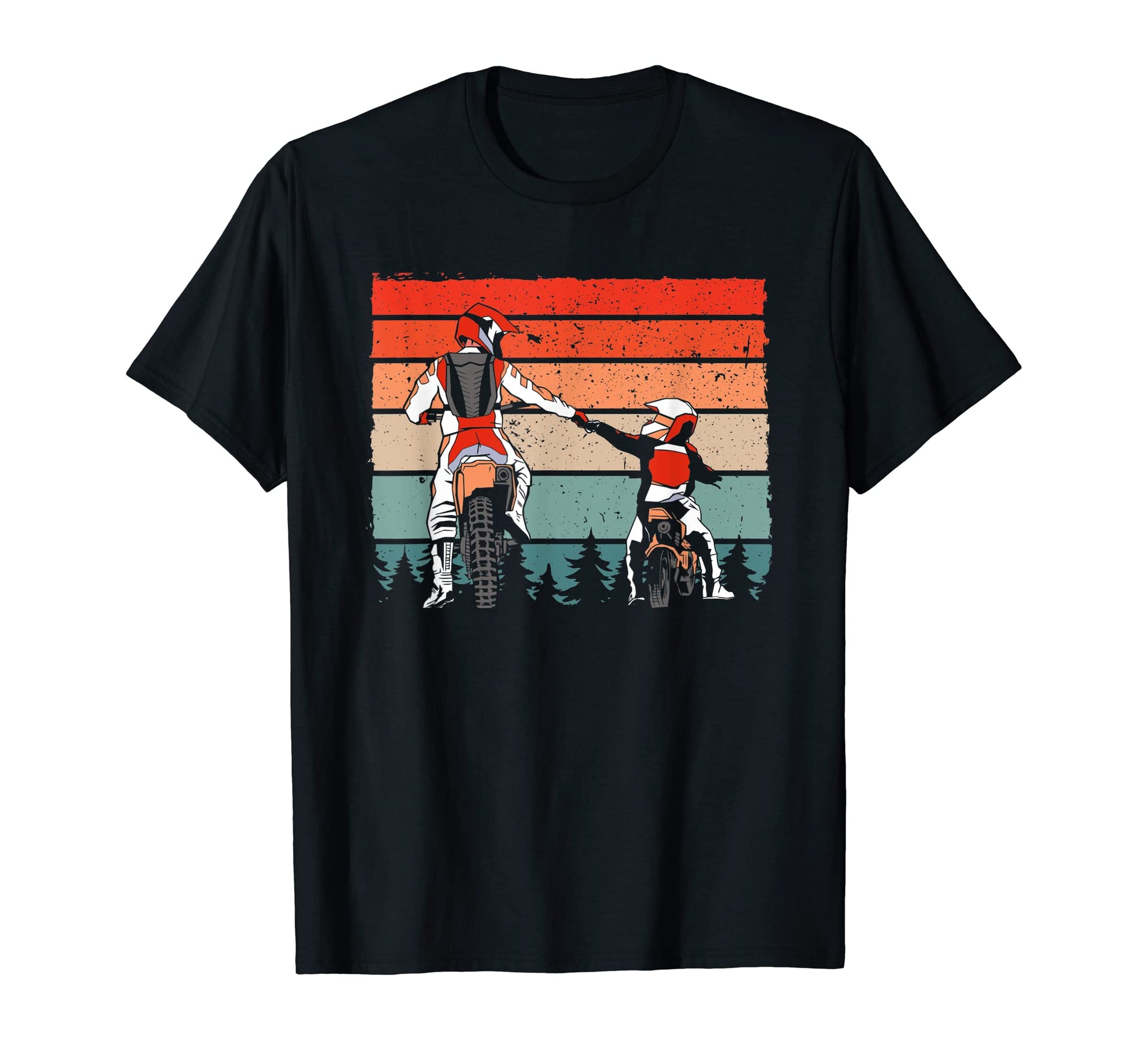 Dirt Biker Dad Bike Rider Father And T-Shirt - Streetwear Style for Adults - T-Shirt, Sweatshirt, Hoodie