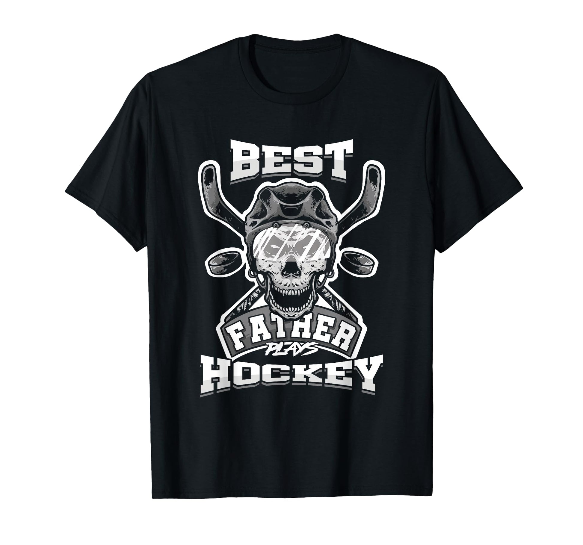 Hockey Coach Best Dad Player T-Shirt - Fun Novelty Design for Adults - T-Shirt, Sweatshirt, Hoodie