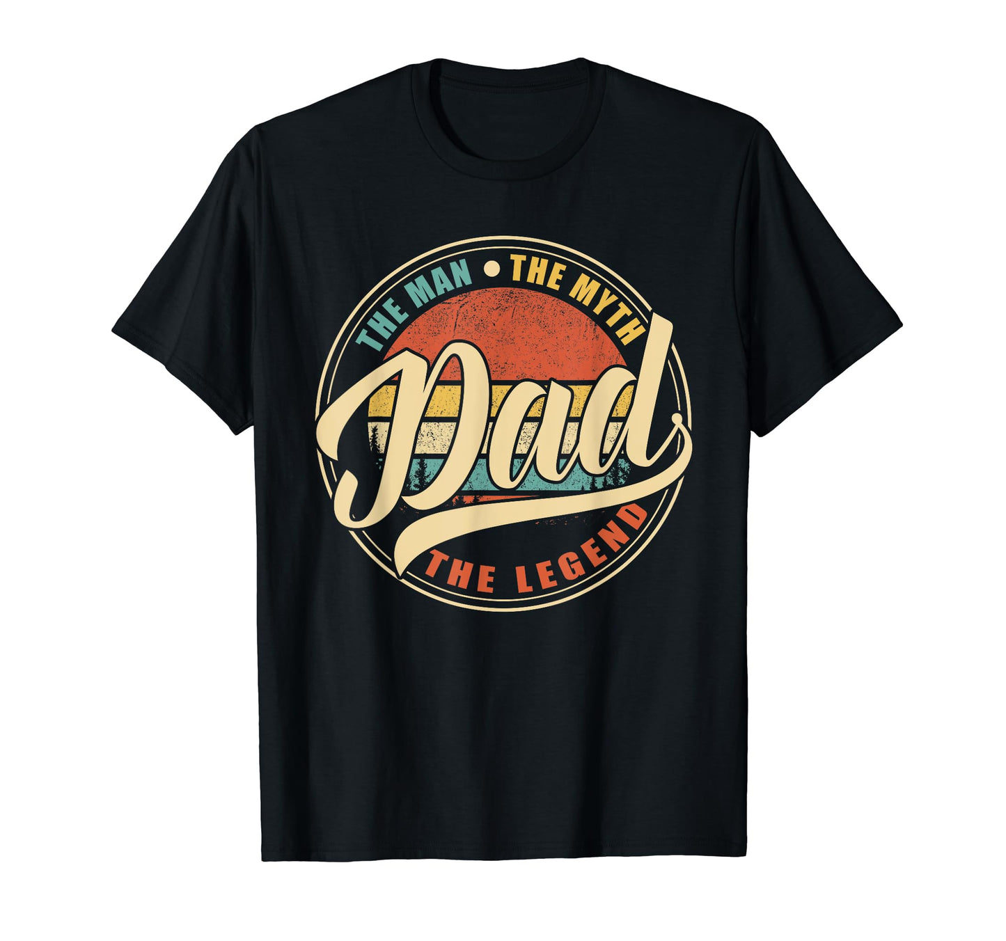 Dad Myth Legend Fathers Day T-Shirt - Trendy Graphic for Adults - T-Shirt, Sweatshirt, Hoodie