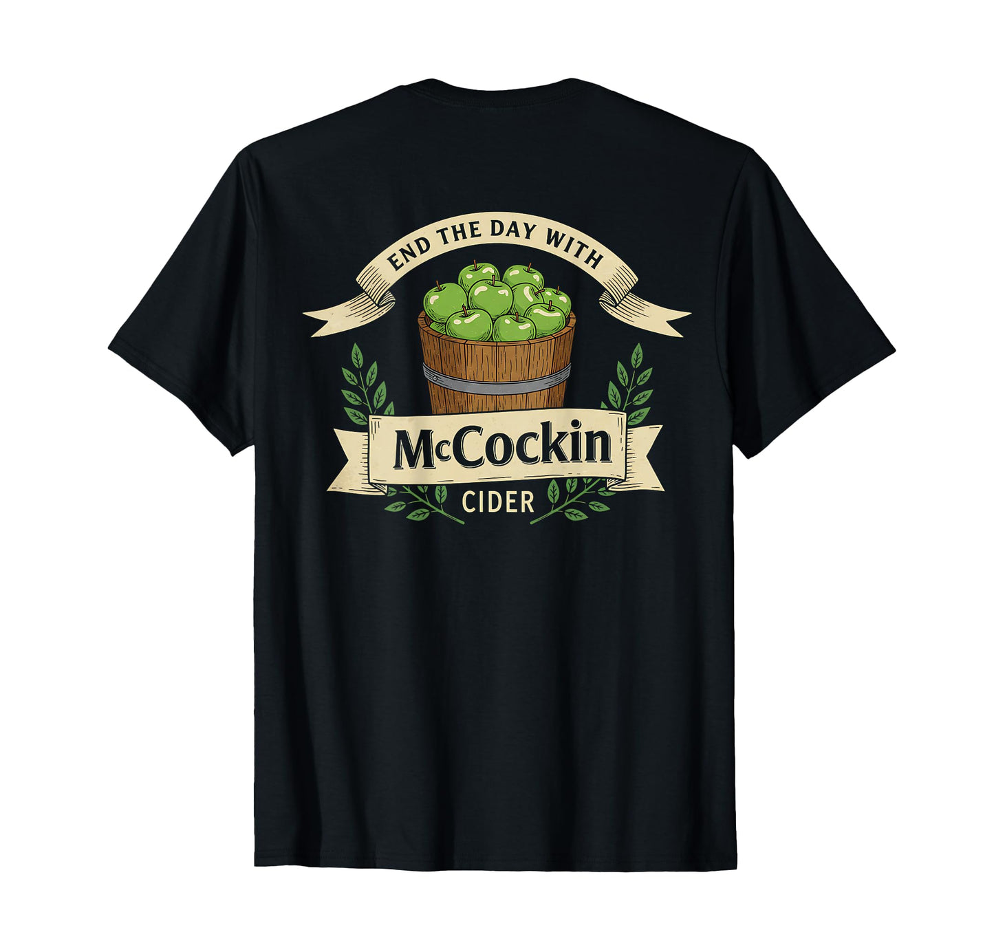 Funny Irish Cider Parody Patricks Day T-Shirt - Graphic Print for Adults - T-Shirt, Sweatshirt, Hoodie
