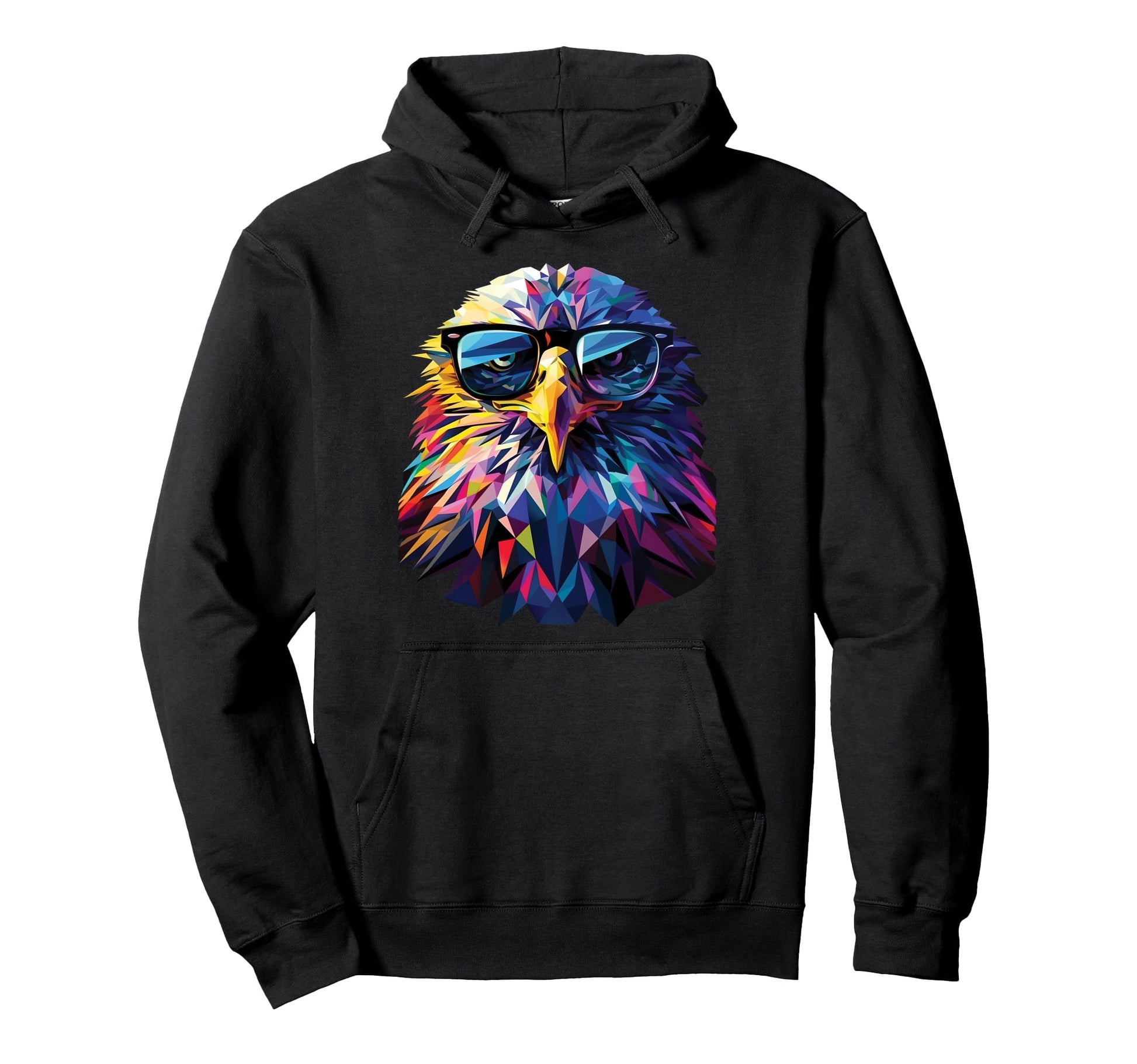Eagle Dad Mom Sunglasses Eagle Hoodie - Aesthetic Graphic for Adults - T-Shirt, Sweatshirt, Hoodie