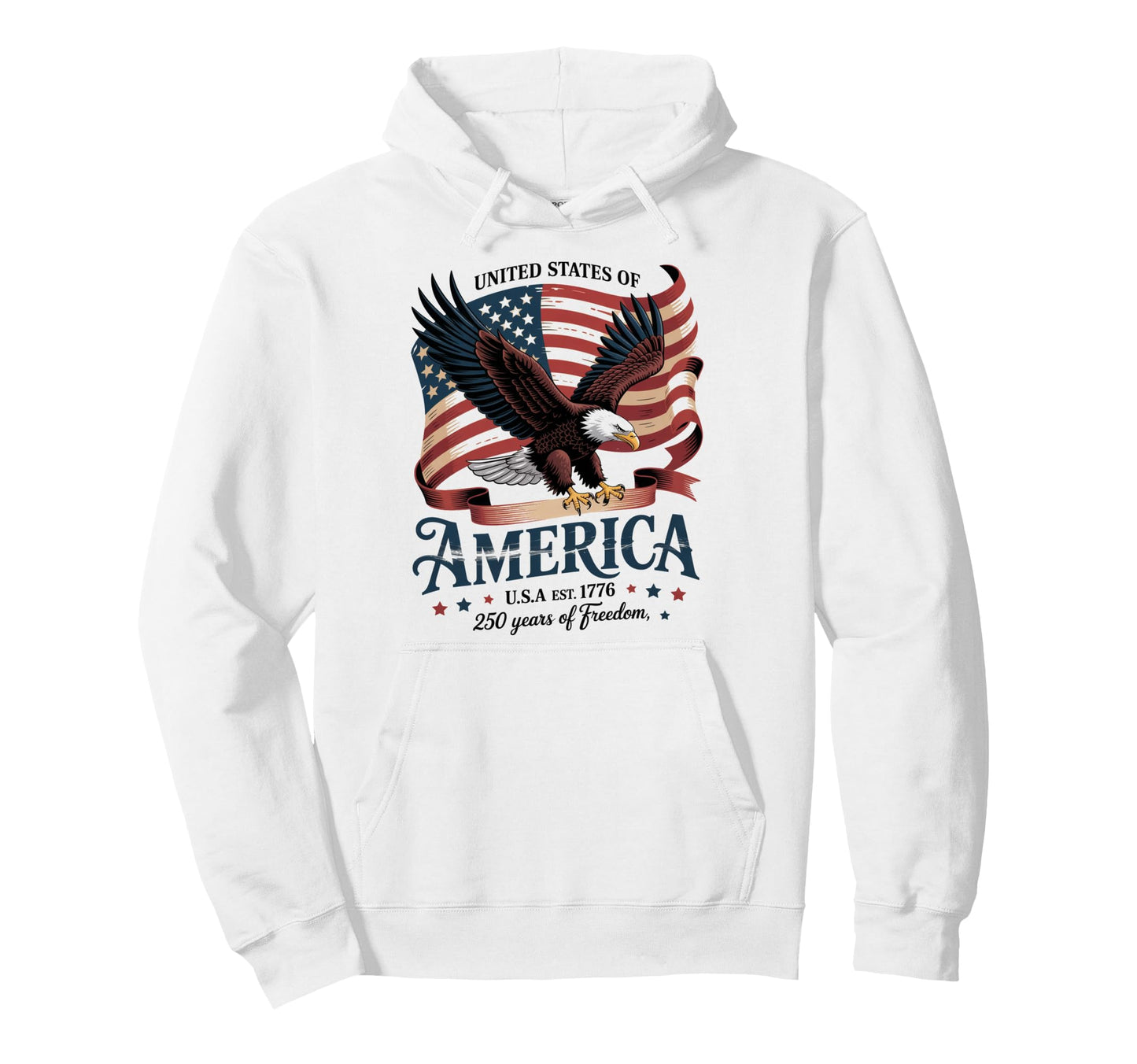 American Flag Mens 4Th July Patriotic Usa Hoodie - Trendy Graphic Men Women - T-Shirt, Sweatshirt, Hoodie