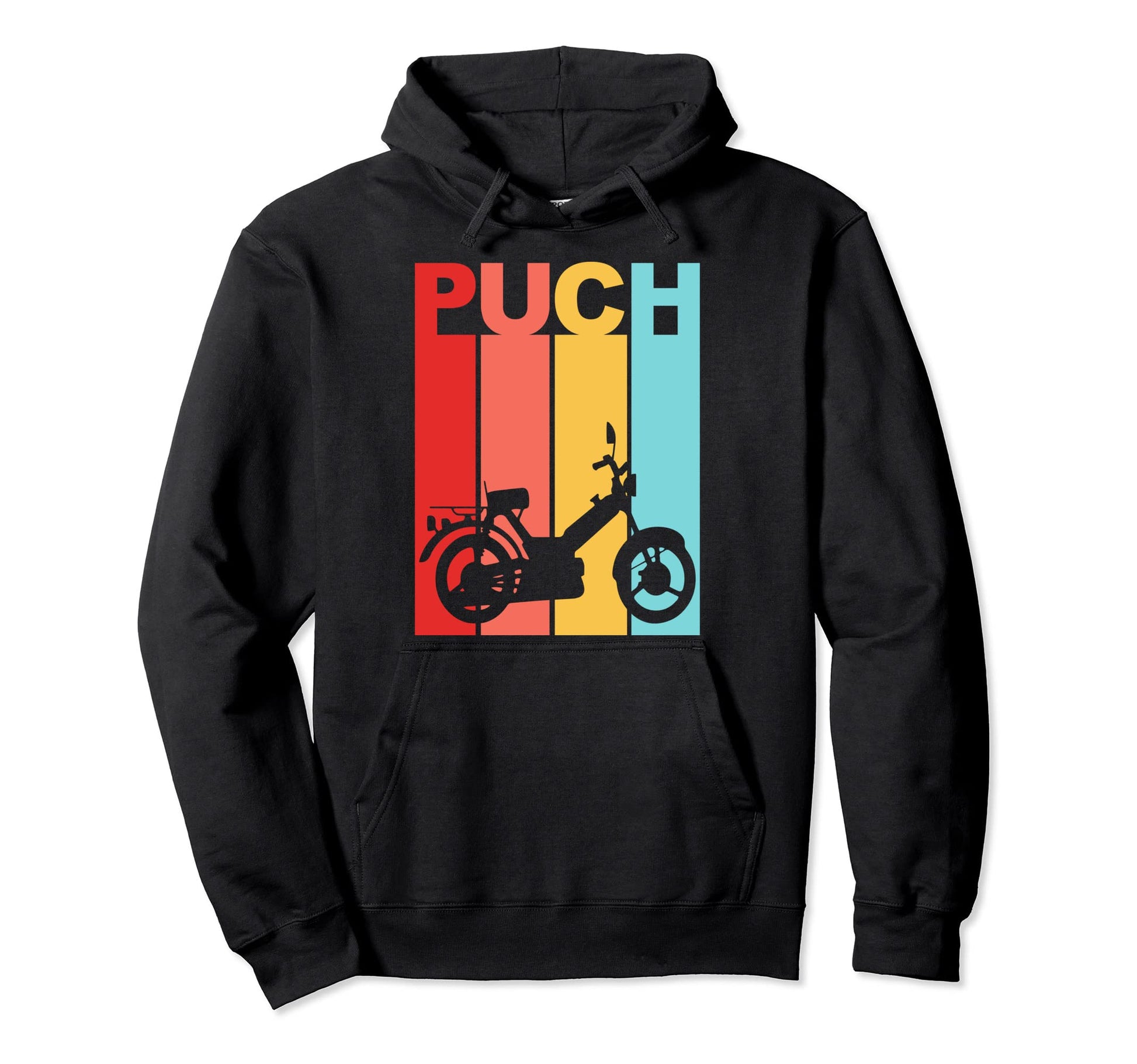 Scooter Moped Puch Maxi Scooter Gift Hoodie - Unique Graphic Men Women - T-Shirt, Sweatshirt, Hoodie