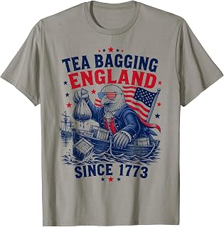 Teabagging England Since 1773 America 4th of July 250 Years T-Shirt Unisex T-shirt, Sweatshirt, Hoodie, Long Sleeve Tee - T-Shirt, Sweatshirt, Hoodie
