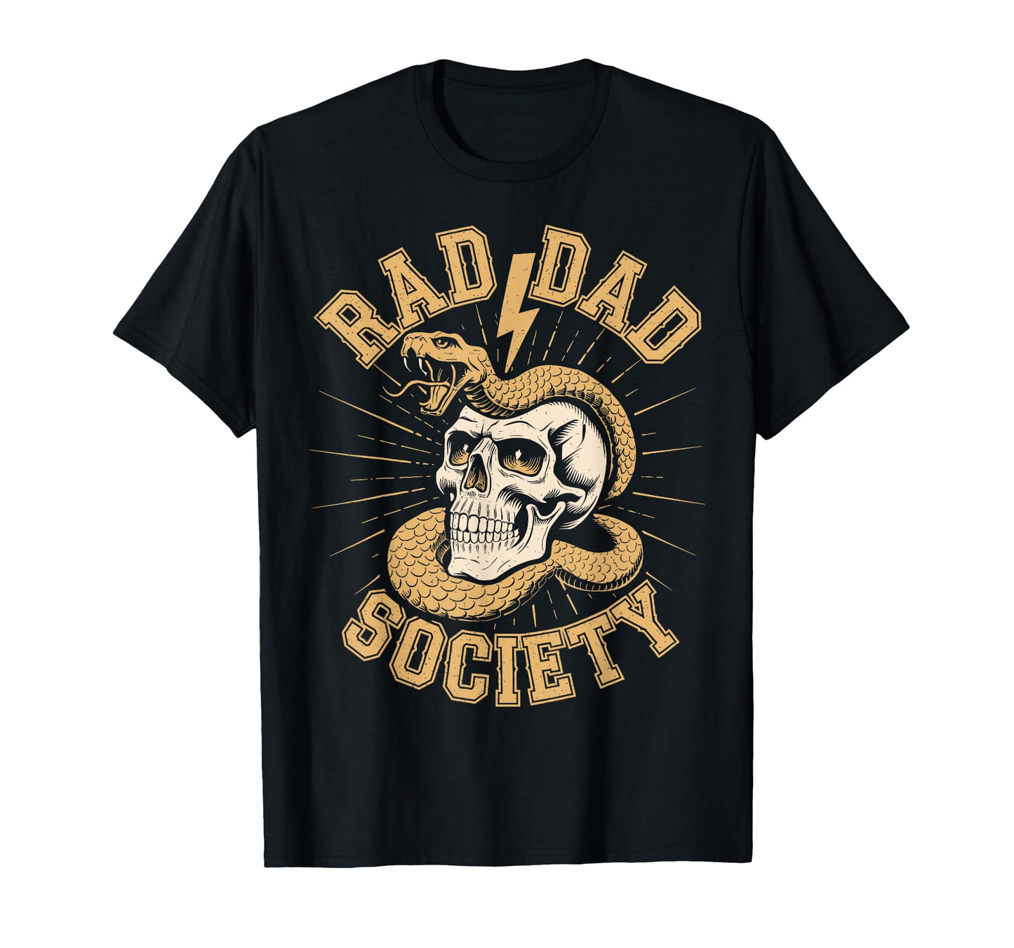 Rad Dad Society Dad Life Daddy T-Shirt - Minimalist Print Men Women - T-Shirt, Sweatshirt, Hoodie