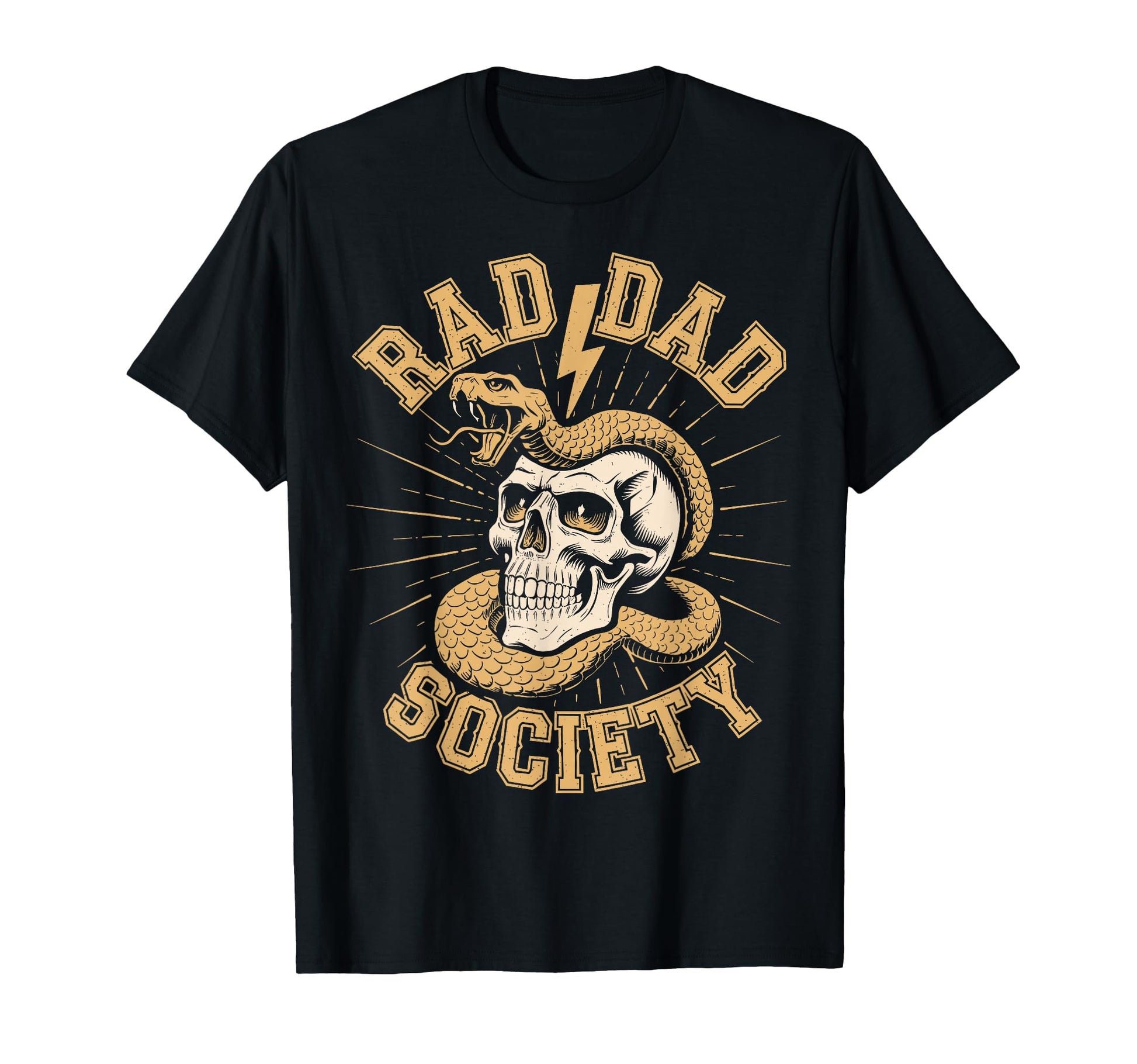 Rad Dad Society Dad Life Daddy T-Shirt - Minimalist Print Men Women - T-Shirt, Sweatshirt, Hoodie