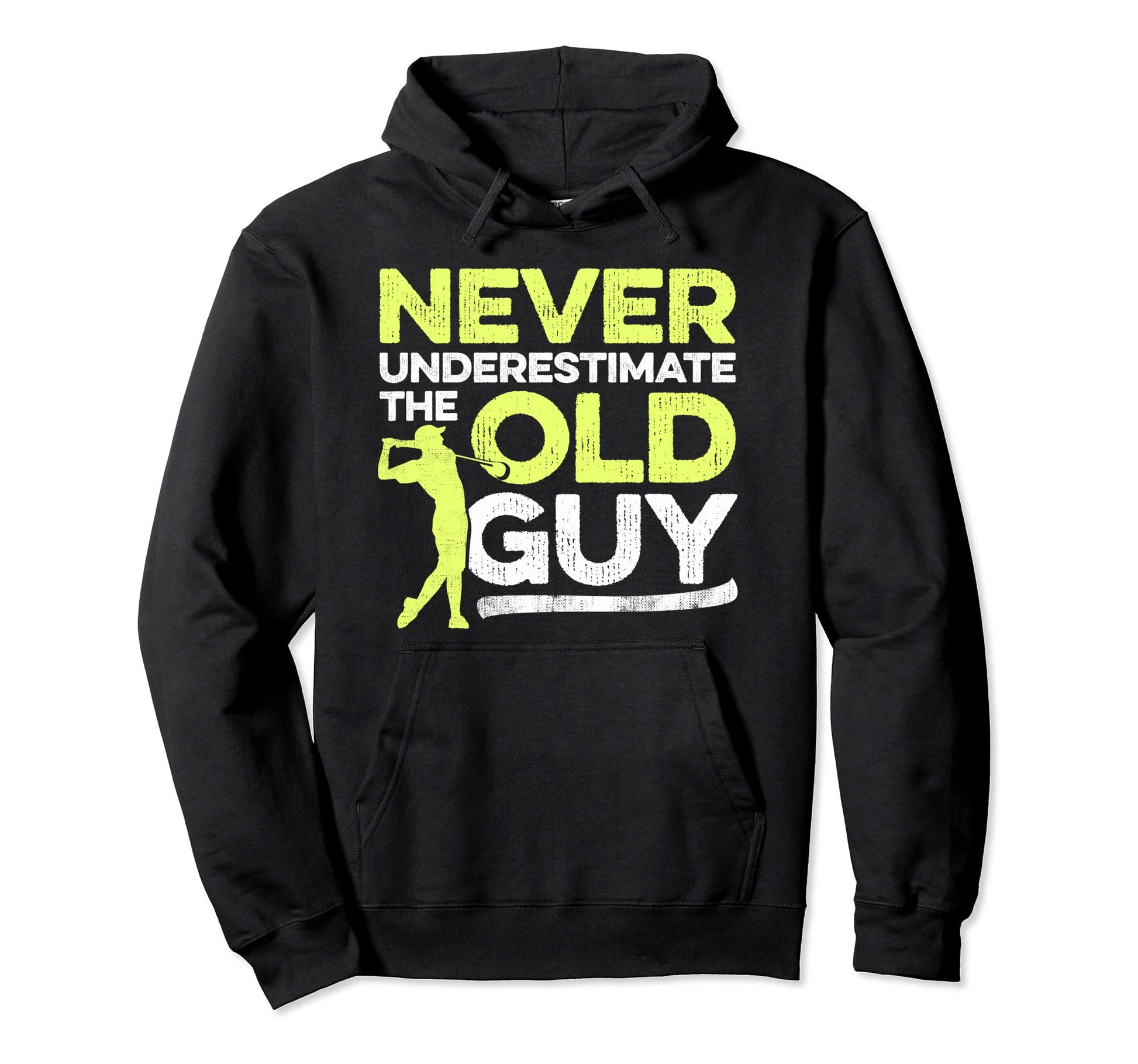 Golfer Grandpa Funny Golf Dad Hoodie - Minimalist Print Unisex - T-Shirt, Sweatshirt, Hoodie