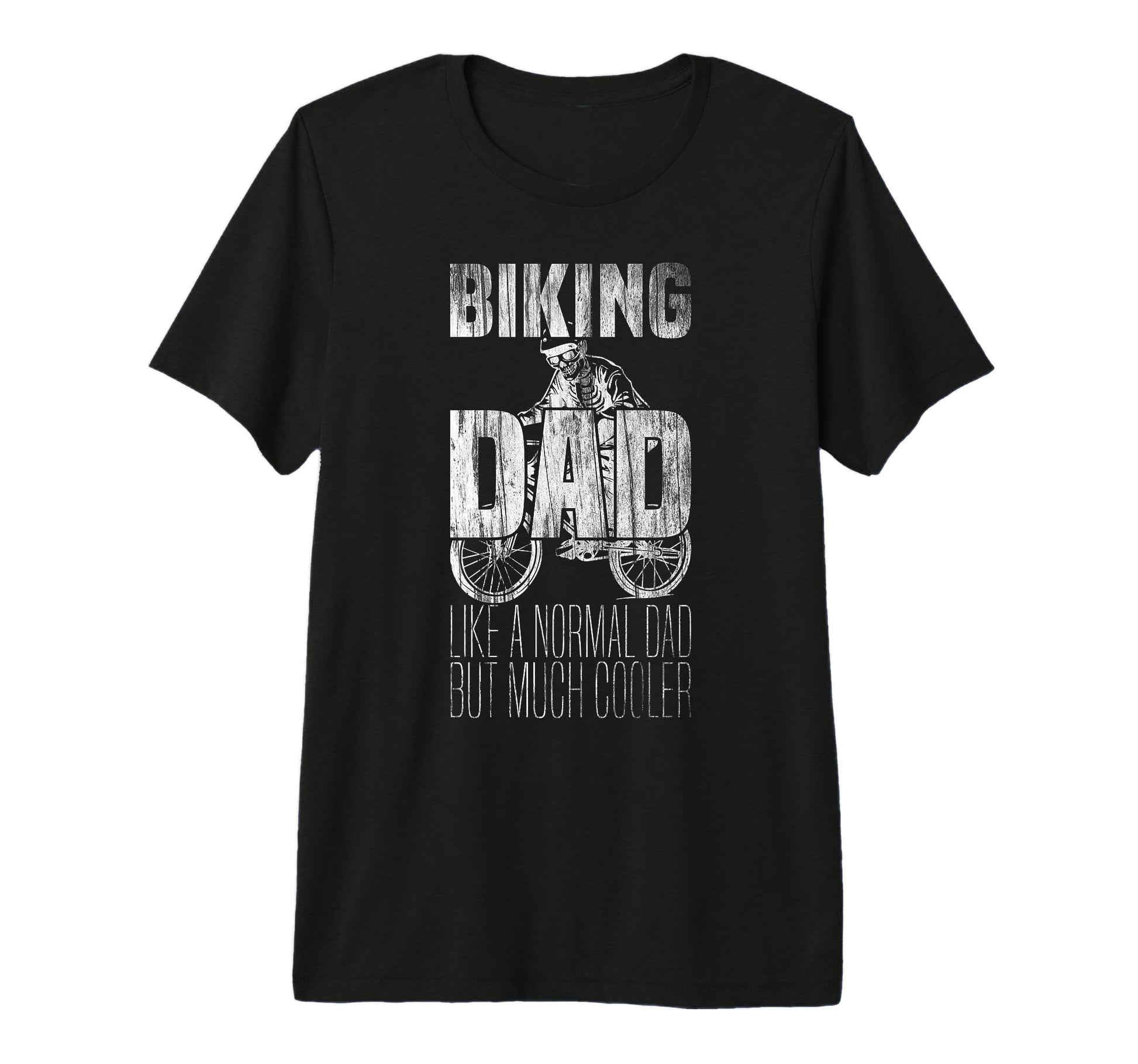 Biking Dad Like Normal Dad But Skeleton T-Shirt - Aesthetic Graphic Unisex - T-Shirt, Sweatshirt, Hoodie
