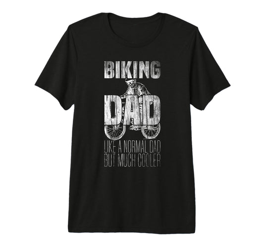 Biking Dad Like Normal Dad But Skeleton T-Shirt - Aesthetic Graphic Unisex - T-Shirt, Sweatshirt, Hoodie
