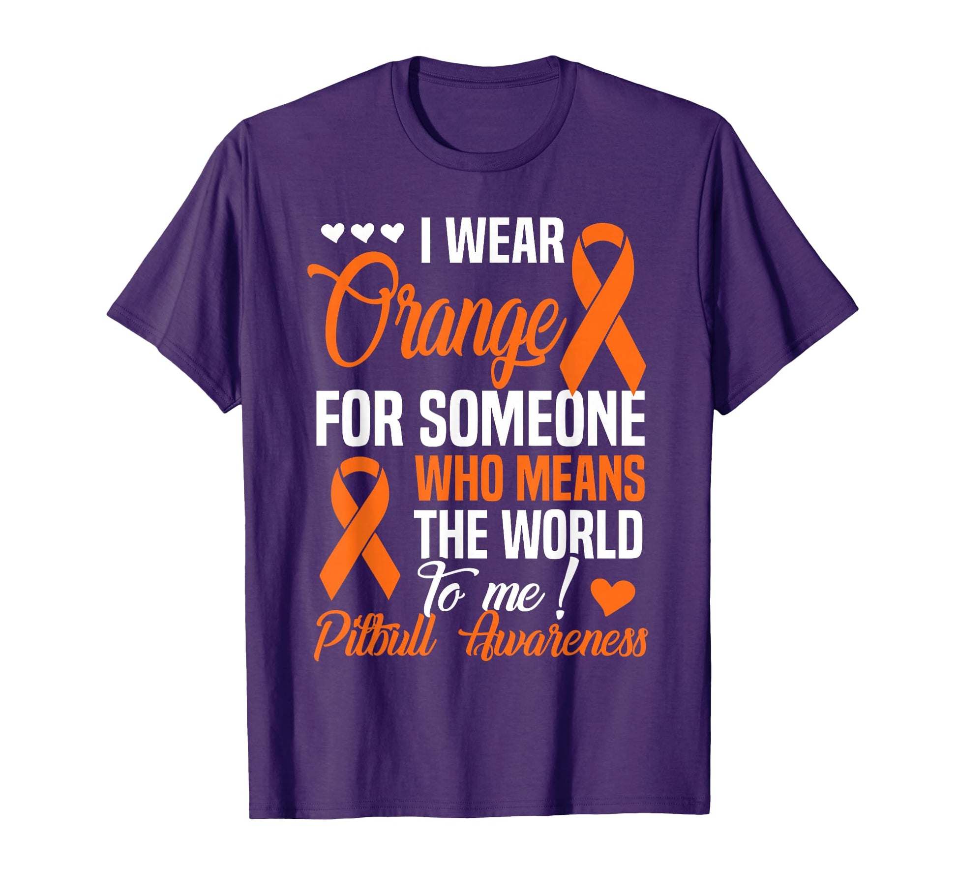 Orange Someone Who Means World To T-Shirt - Fun Novelty Design Men Women - T-Shirt, Sweatshirt, Hoodie
