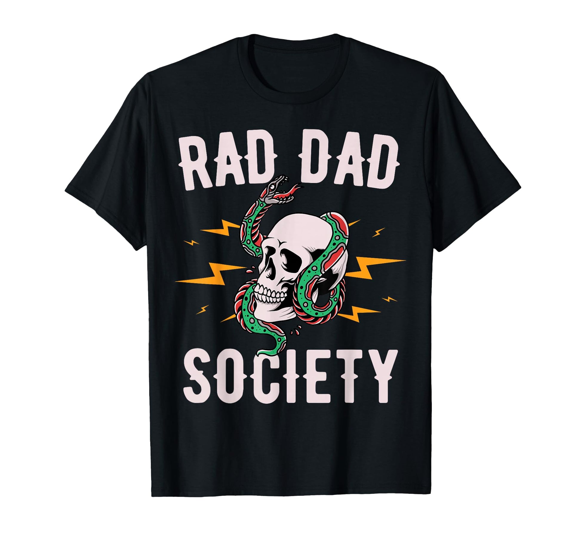 Rad Dad Society Fathers Day Husband T-Shirt - Novelty Apparel for Adults - T-Shirt, Sweatshirt, Hoodie