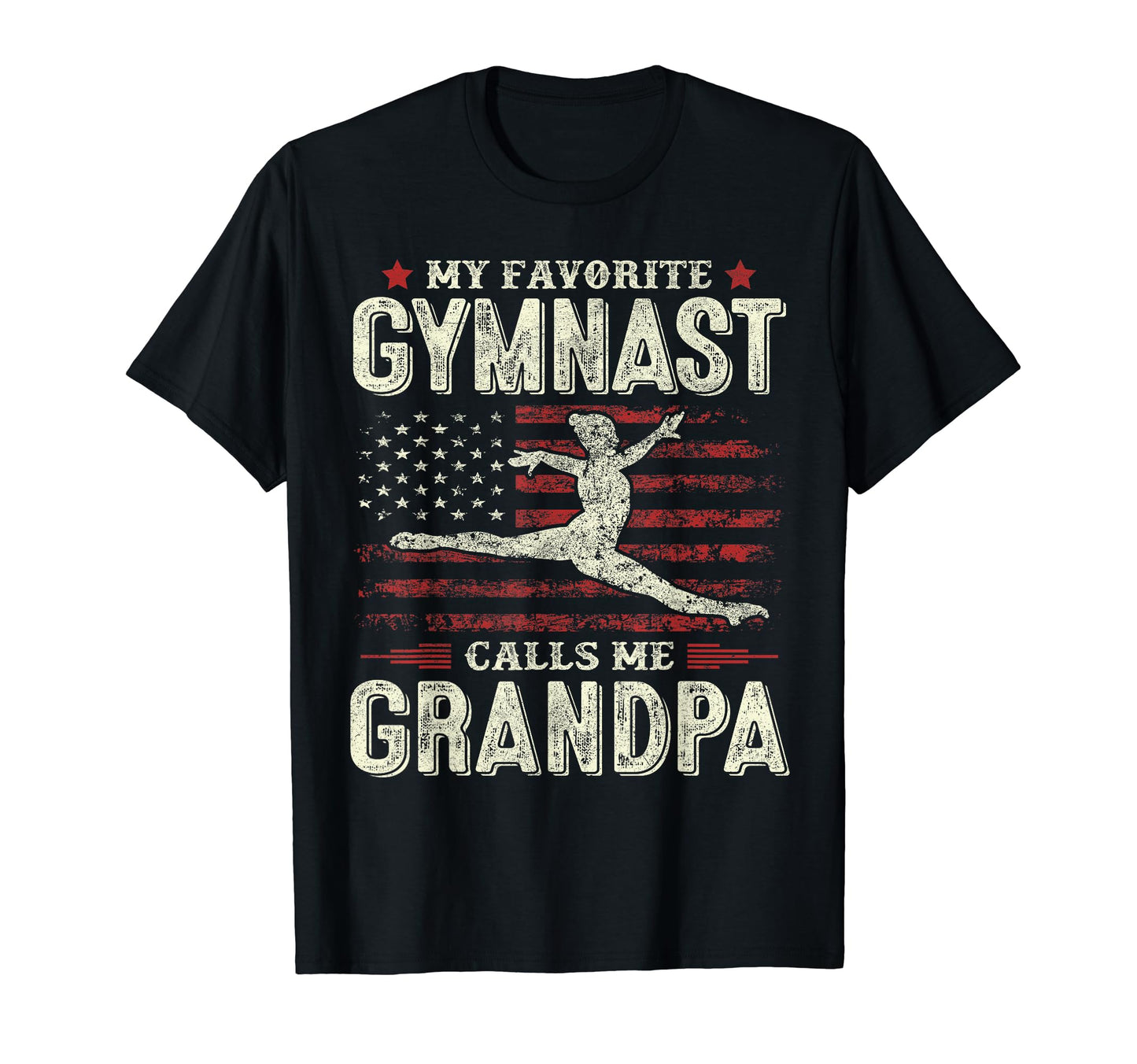 My Favorite Gymnast Calls Me Grandpa T-Shirt - Trendy Graphic Unisex - T-Shirt, Sweatshirt, Hoodie