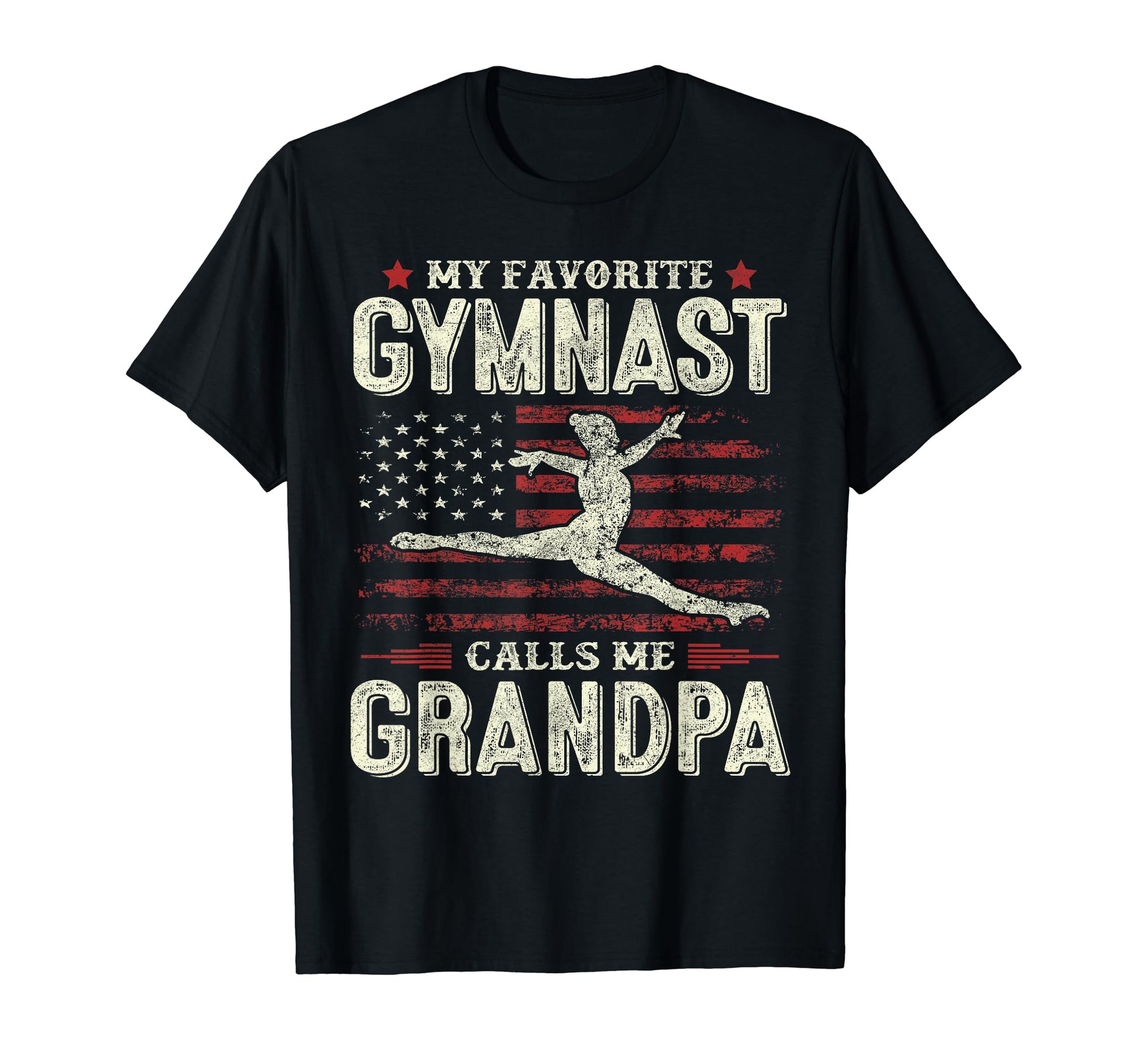 My Favorite Gymnast Calls Me Grandpa T-Shirt - Trendy Graphic Unisex - T-Shirt, Sweatshirt, Hoodie