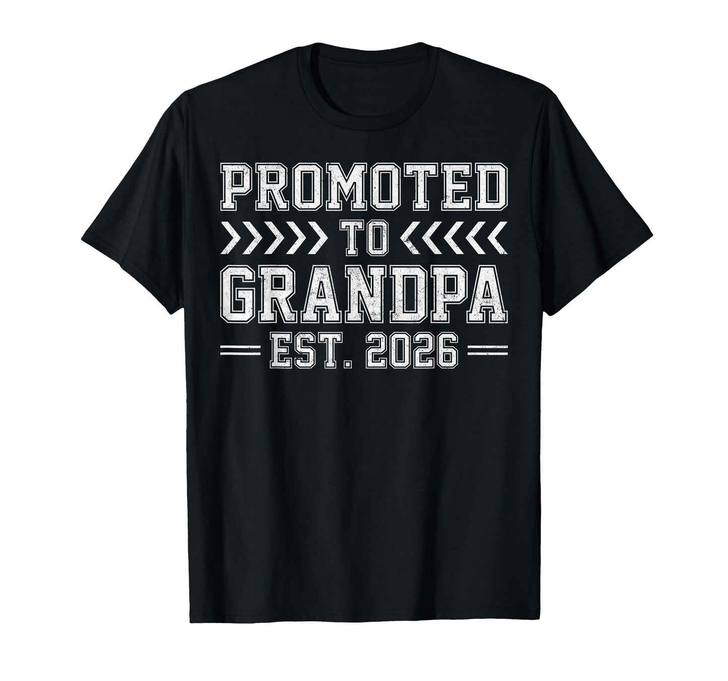 Mens Promoted To Grandpa Est 2026 T-Shirt - Aesthetic Graphic Unisex - T-Shirt, Sweatshirt, Hoodie