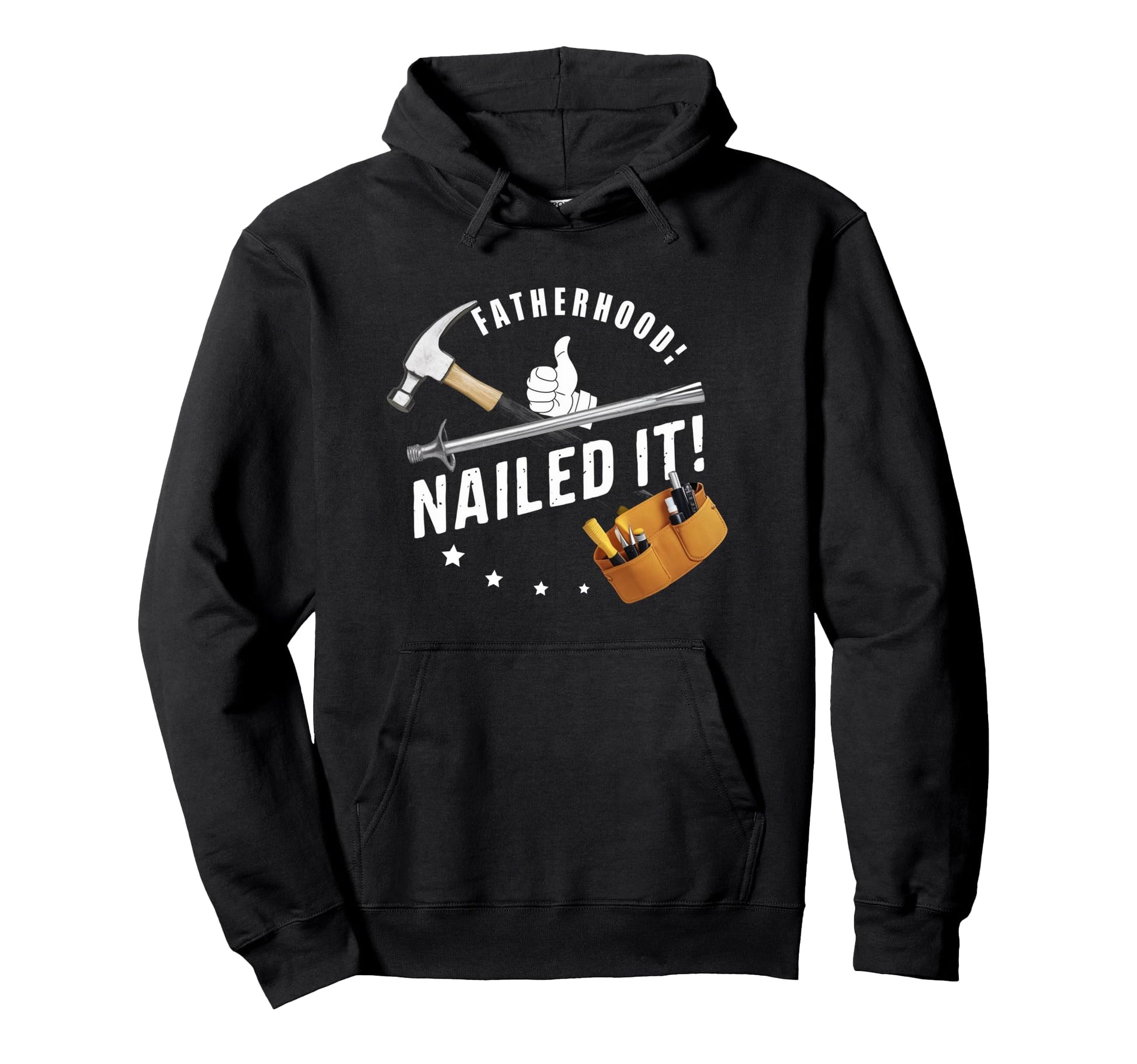 Best Dad Funny Father Daddy Husband Hoodie - Custom Art Print Men Women - T-Shirt, Sweatshirt, Hoodie